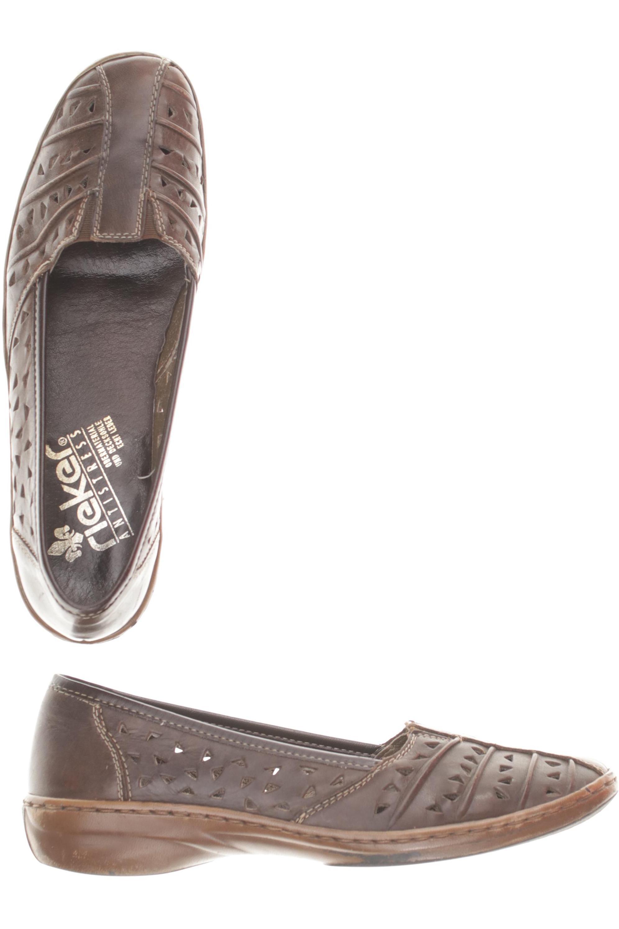 

Rieker Damen Halbschuh, braun, Gr. 38