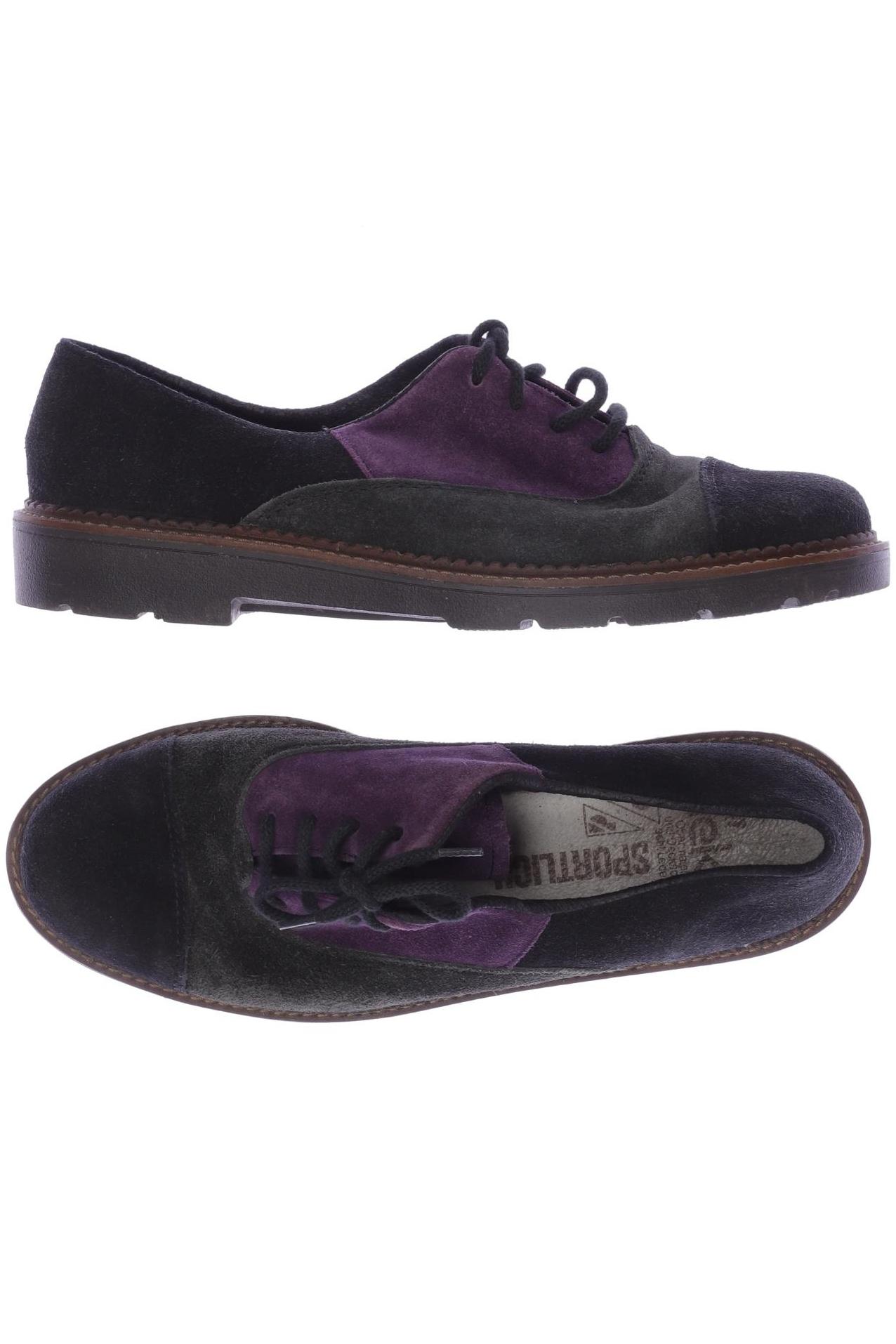 

Rieker Damen Halbschuh, schwarz, Gr. 6