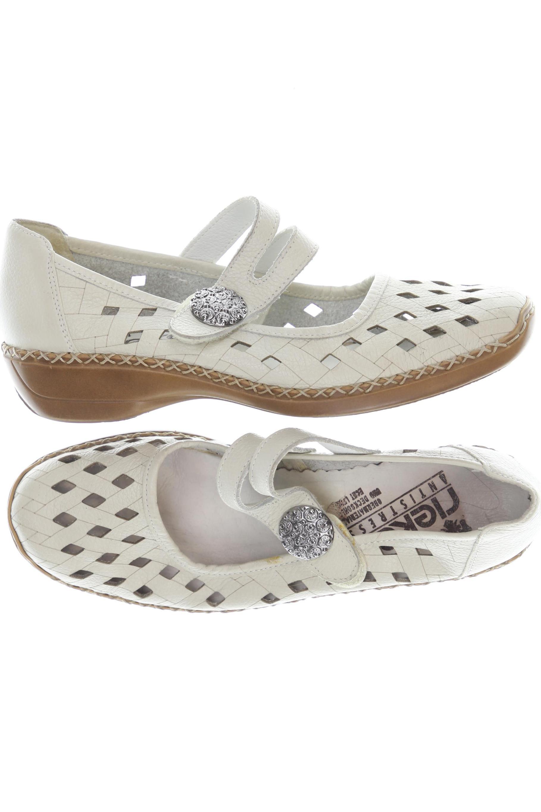 

Rieker Damen Halbschuh, beige, Gr. 37