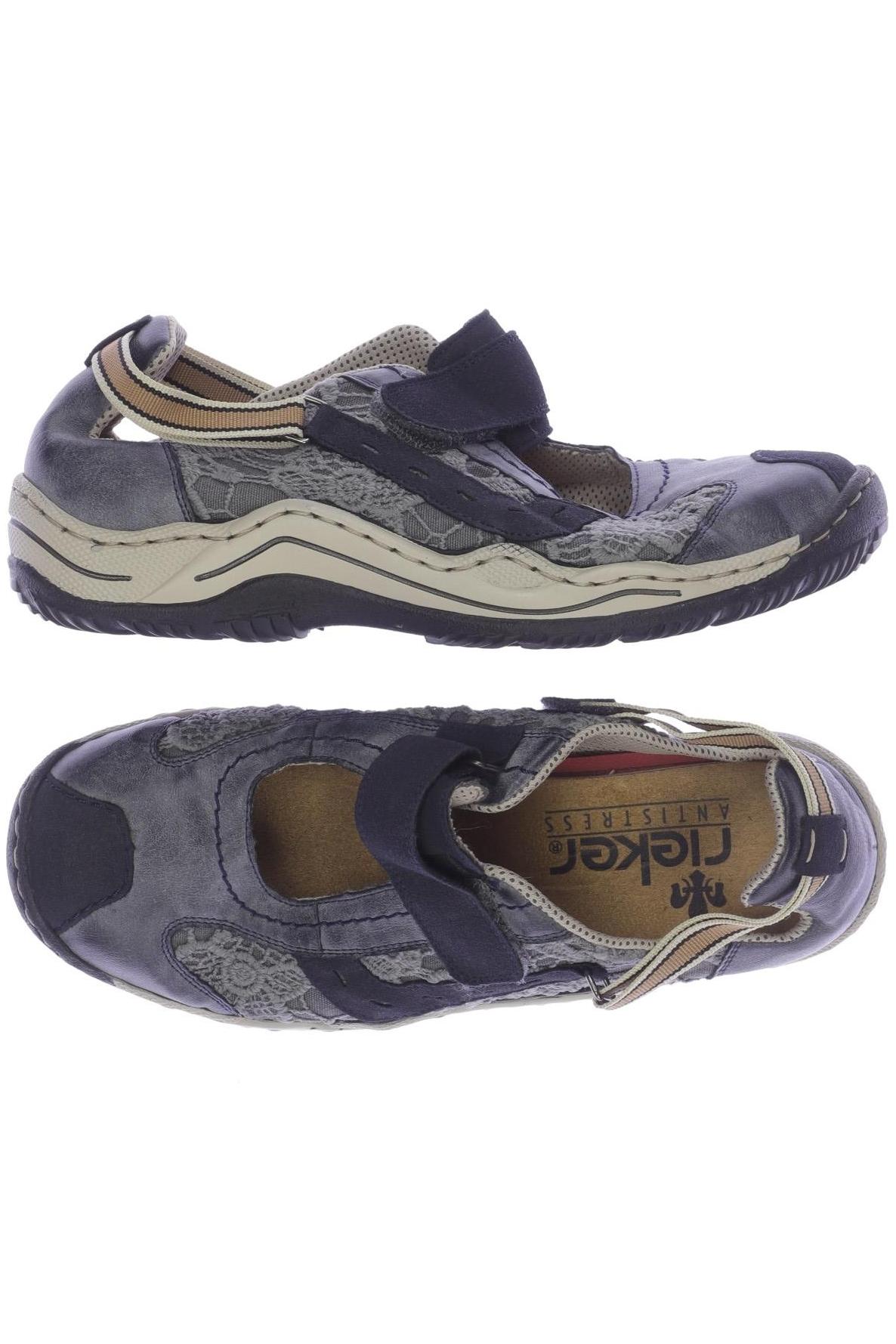 

Rieker Damen Halbschuh, marineblau, Gr. 37