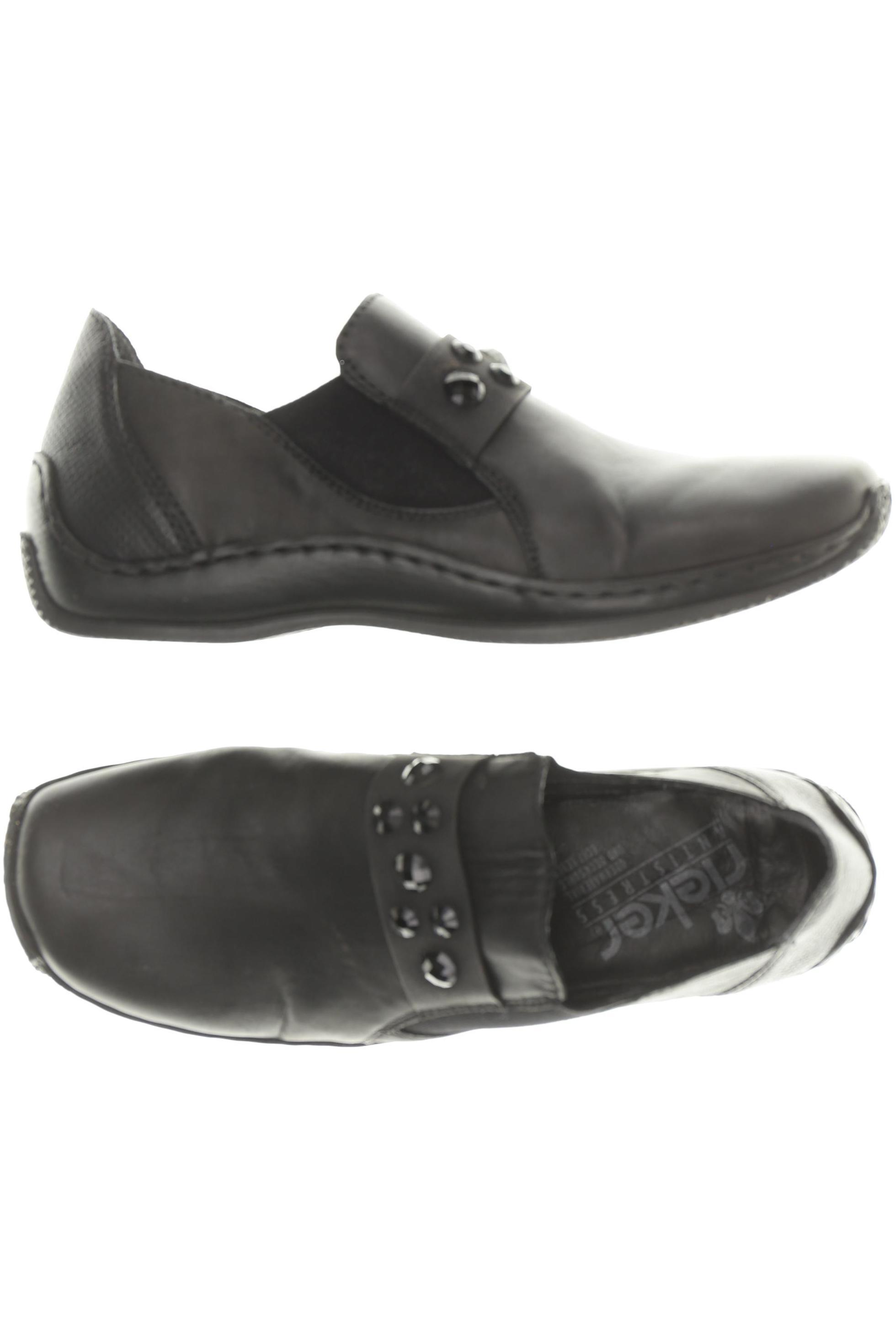 

Rieker Damen Halbschuh, schwarz, Gr. 39