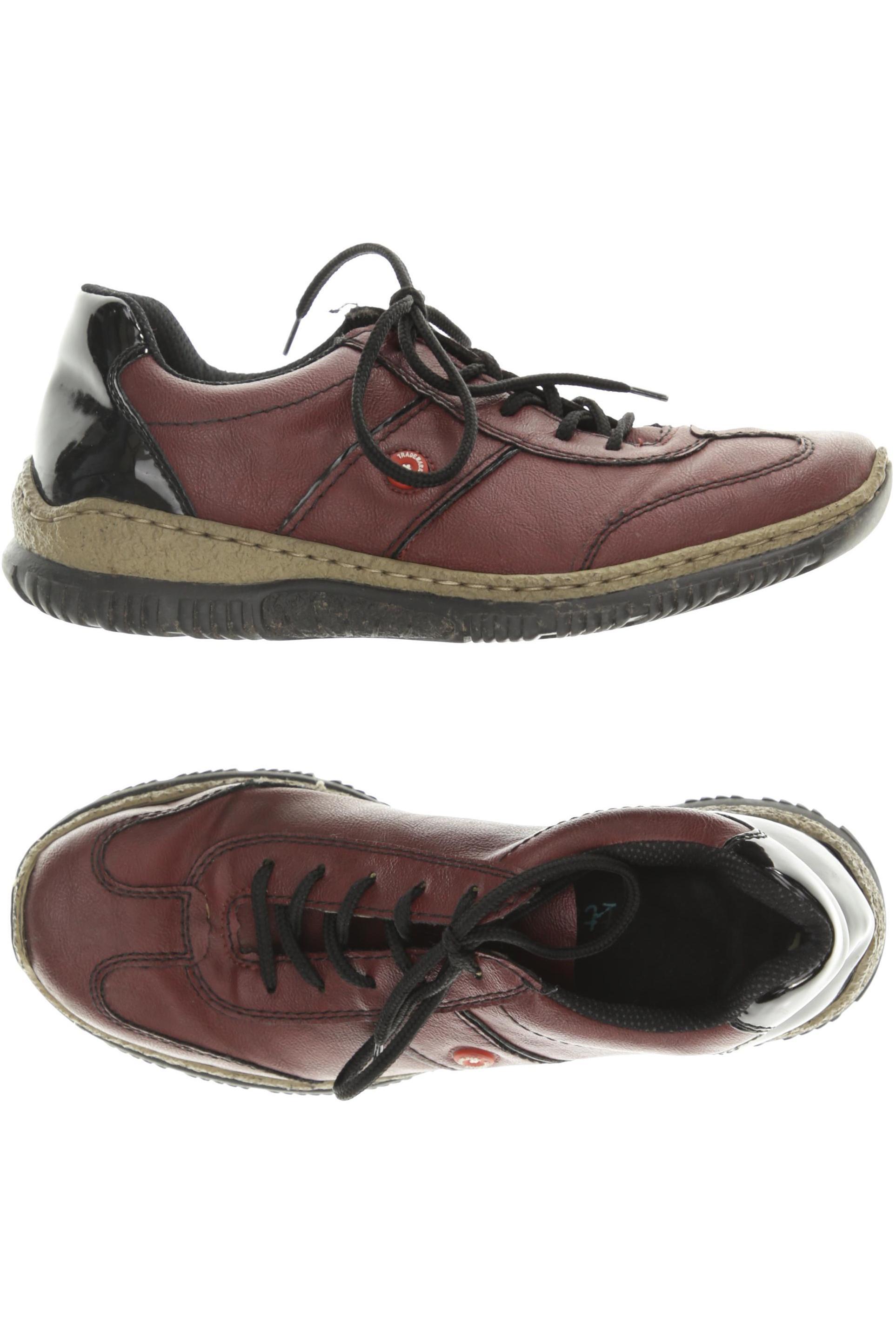 

Rieker Damen Halbschuh, rot, Gr. 38