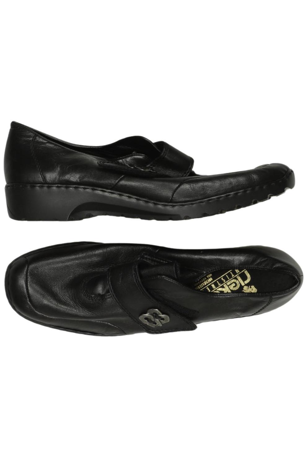 

Rieker Damen Halbschuh, schwarz, Gr. 42