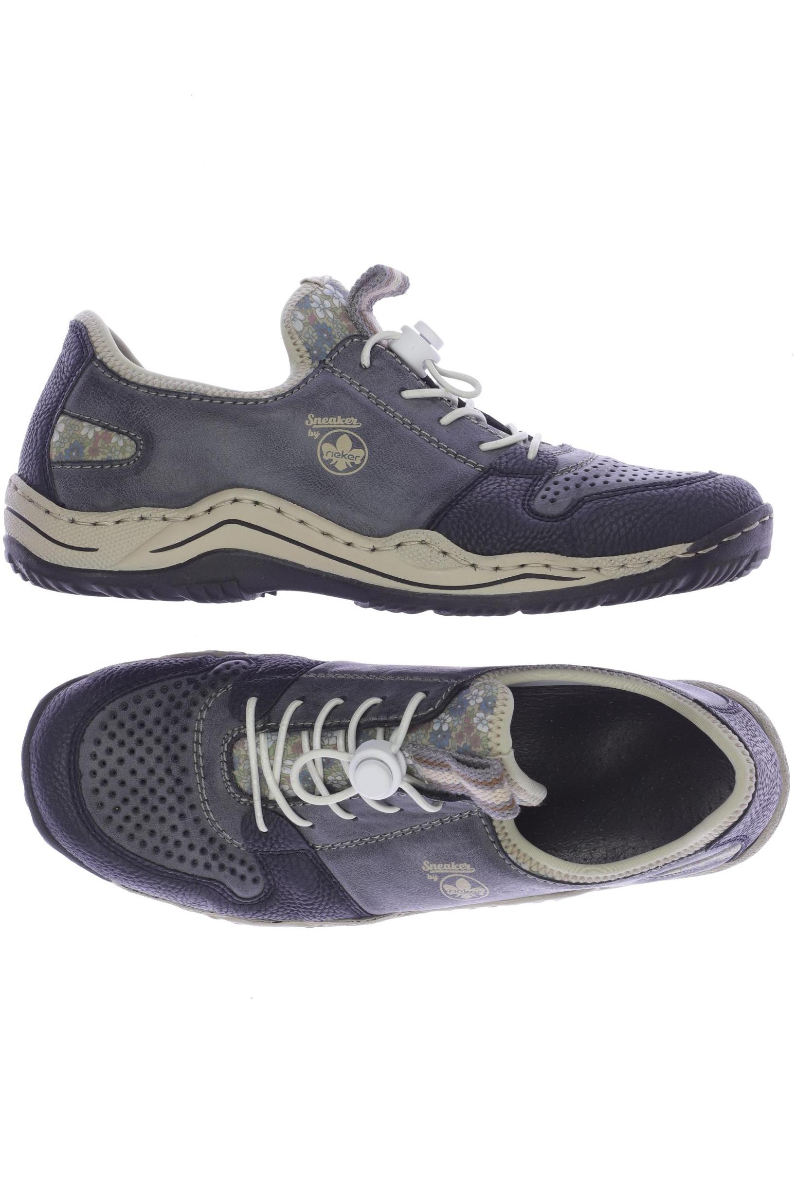 

Rieker Damen Halbschuh, blau