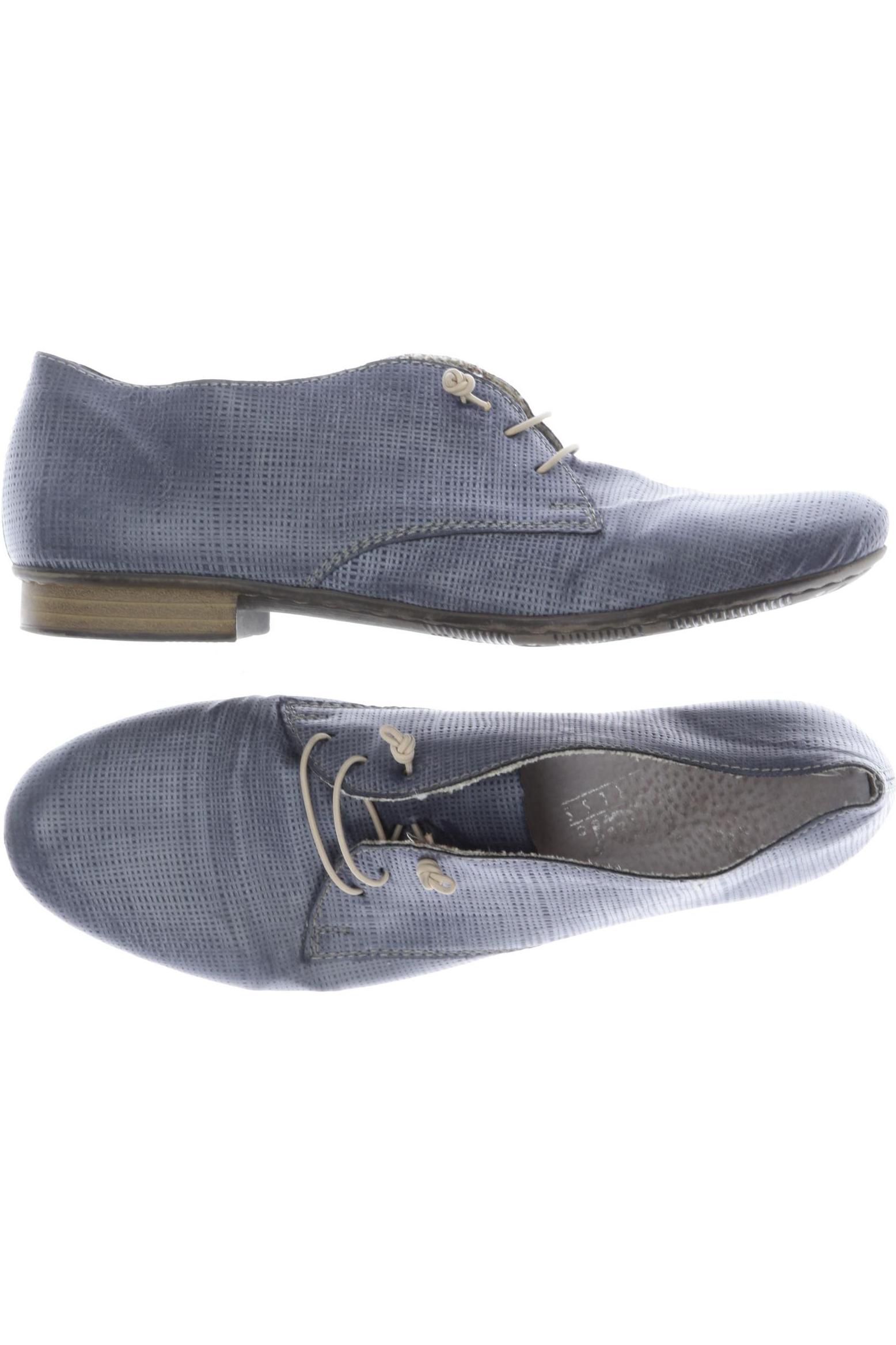 

Rieker Damen Halbschuh, blau, Gr. 38