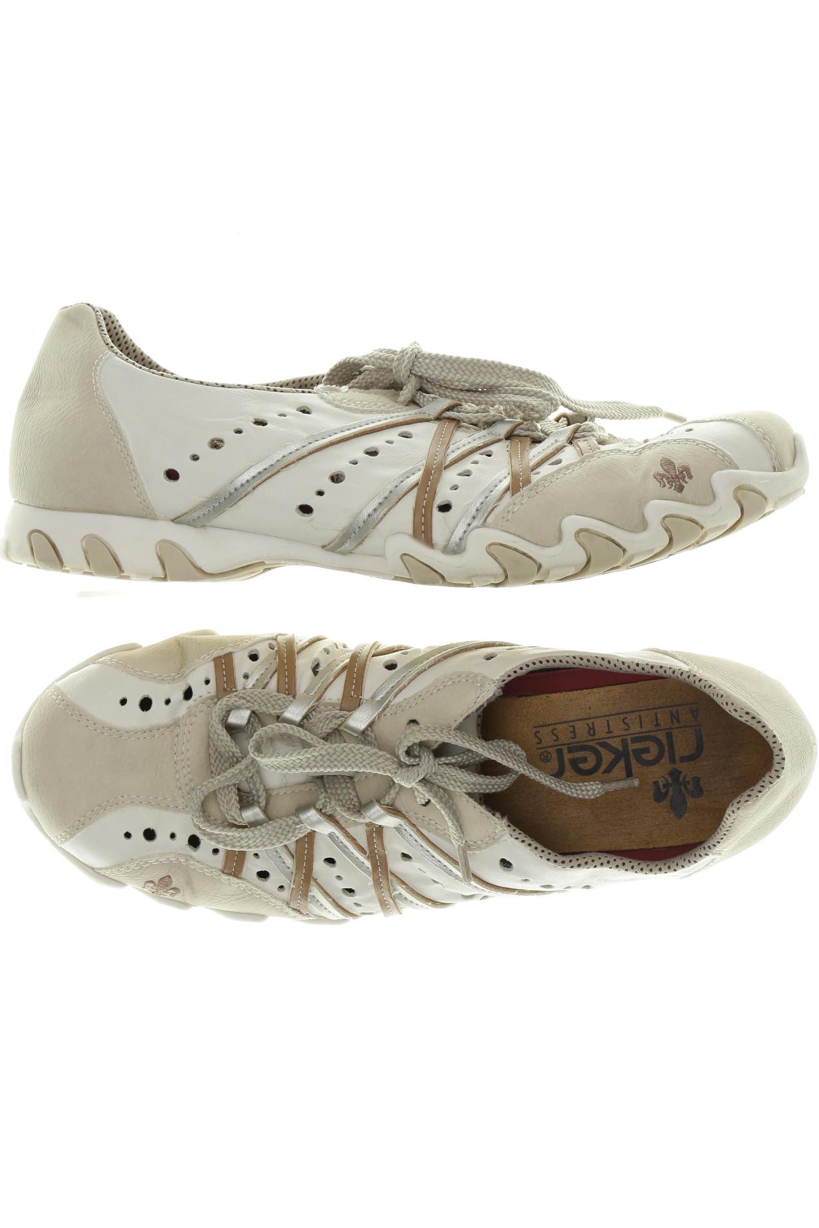 

Rieker Damen Halbschuh, beige, Gr. 39