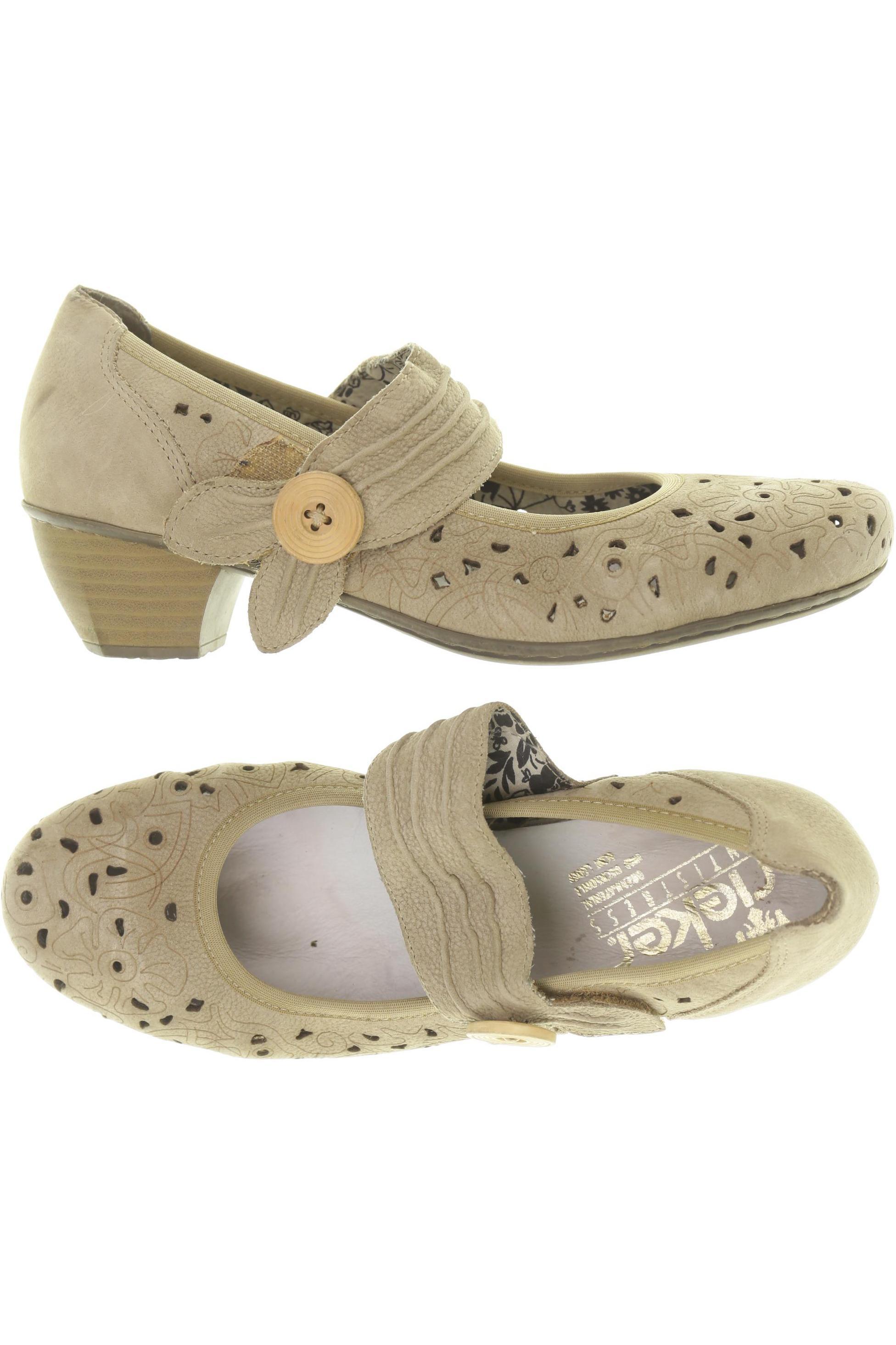 

Rieker Damen Pumps, beige, Gr. 38