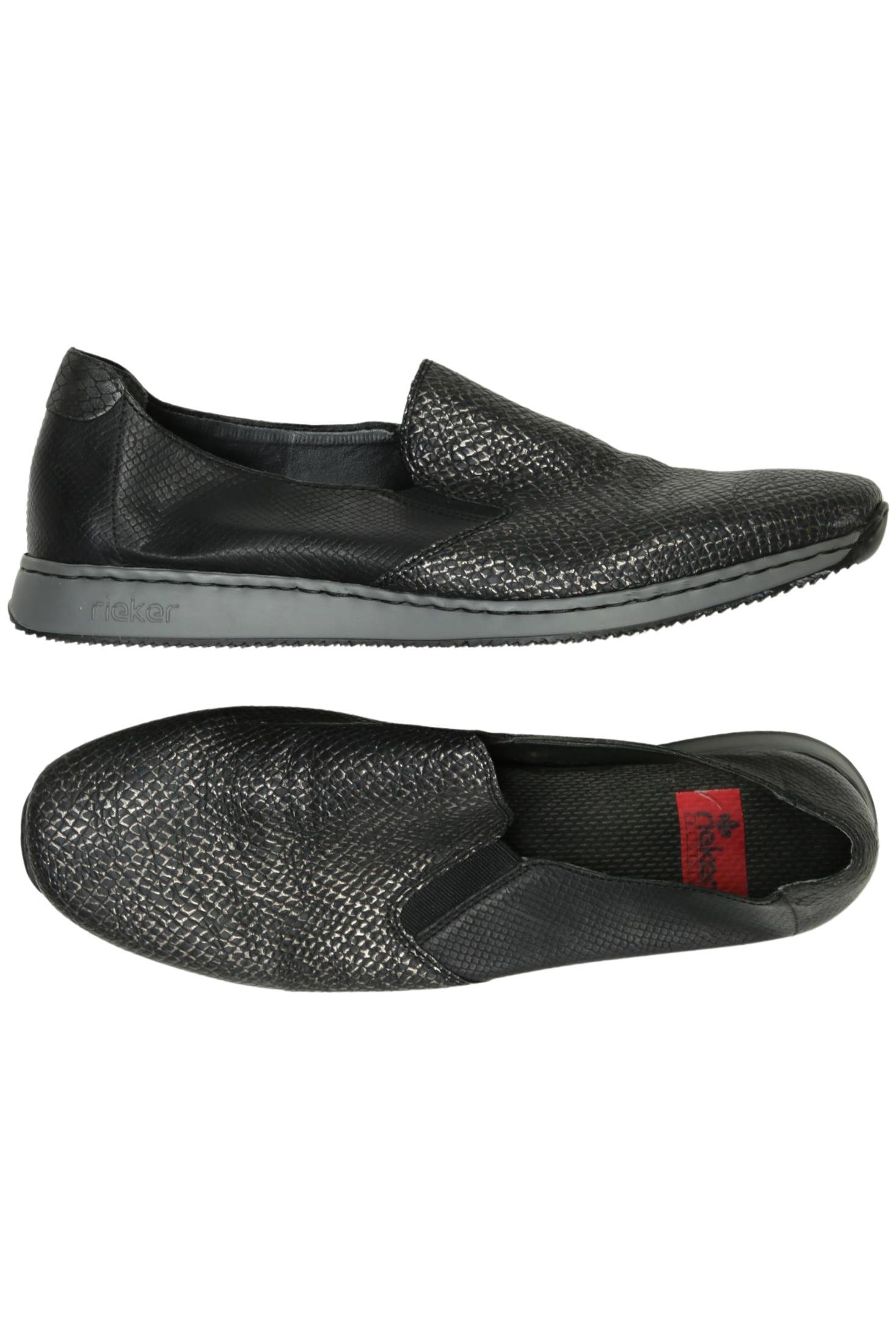 

Rieker Damen Halbschuh, schwarz, Gr. 39