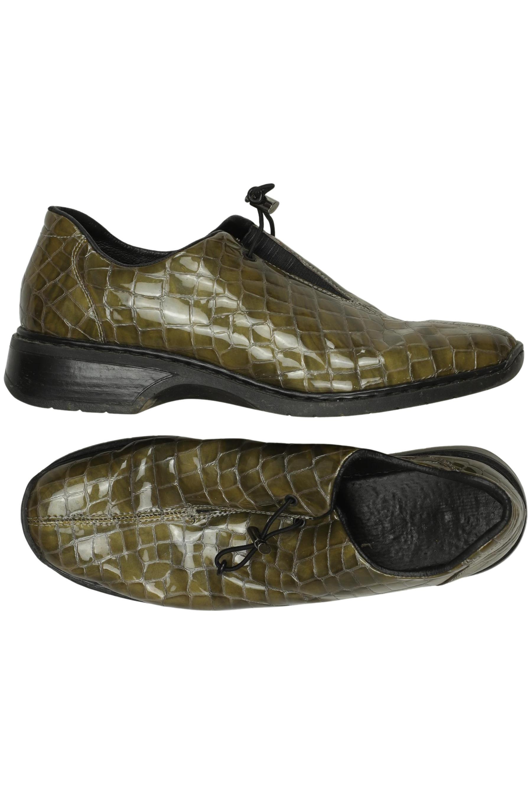 

Rieker Damen Halbschuh, grün, Gr. 41