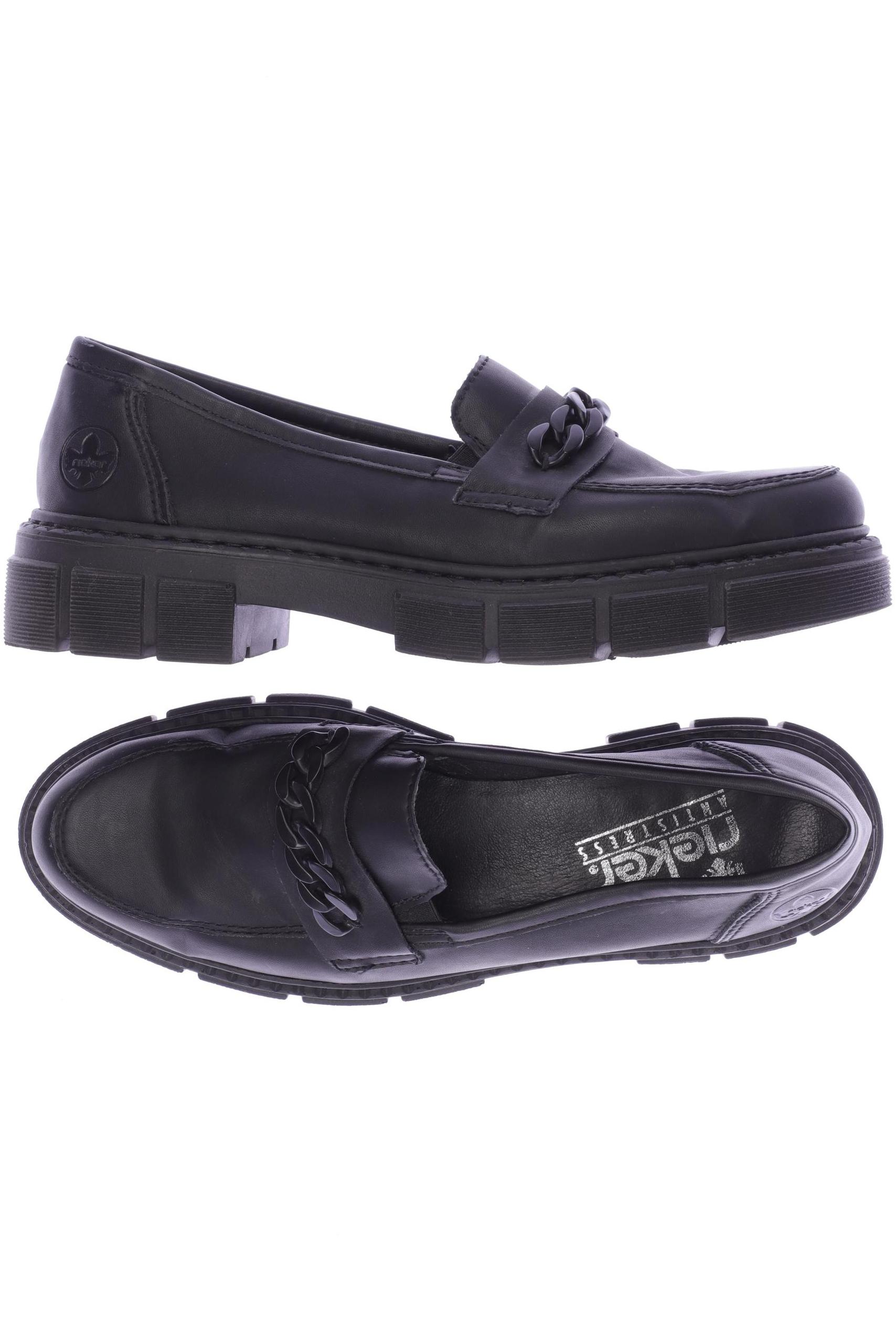 

Rieker Damen Halbschuh, schwarz, Gr. 41