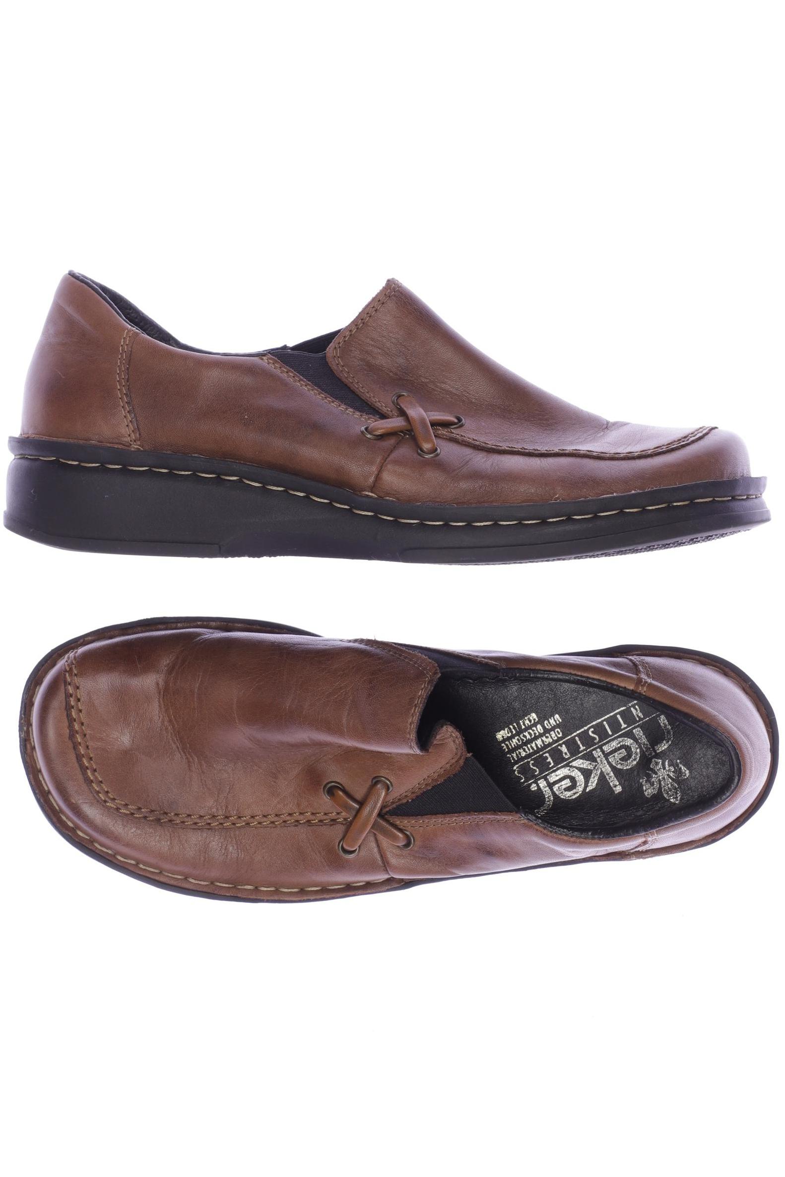 

Rieker Damen Halbschuh, braun, Gr. 37