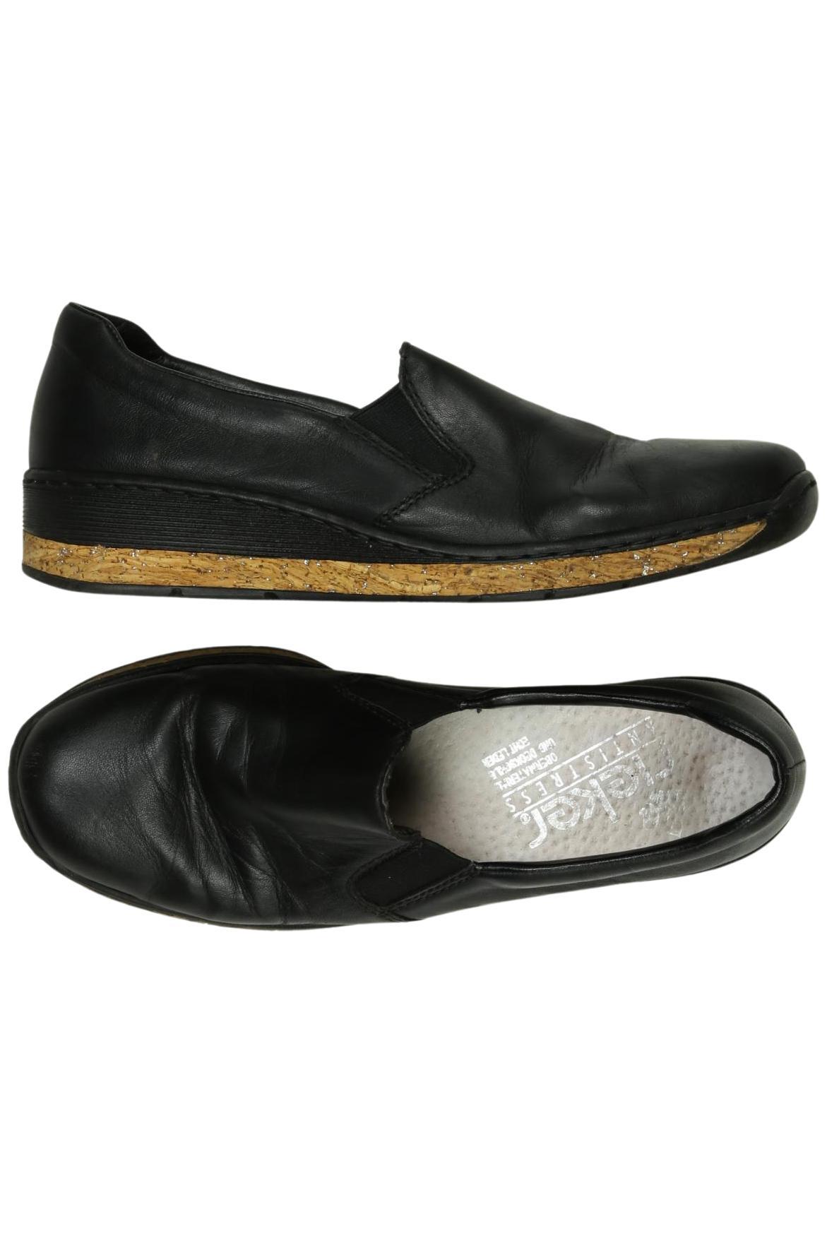 

Rieker Damen Halbschuh, schwarz, Gr. 41