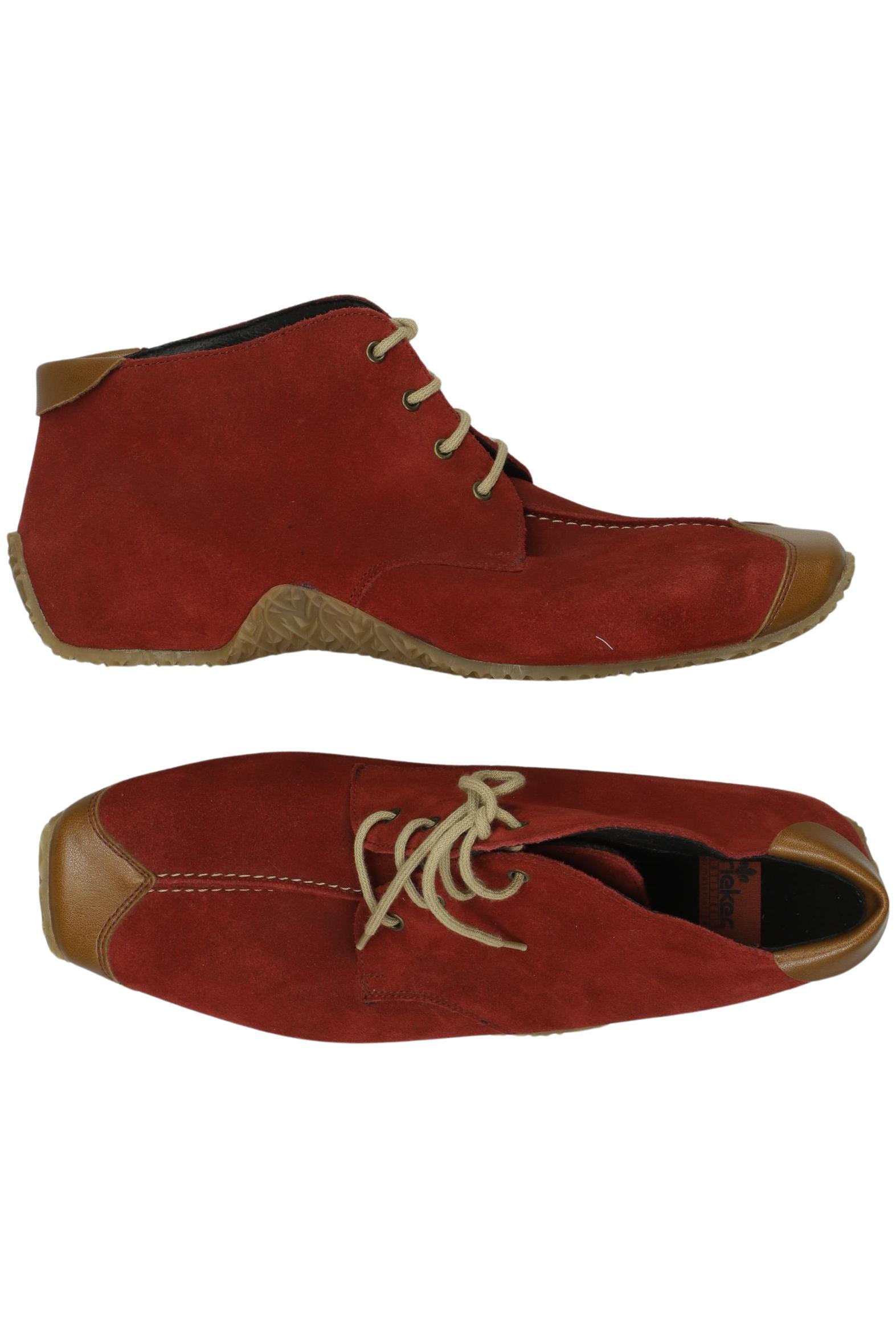 

Rieker Damen Halbschuh, rot, Gr. 40