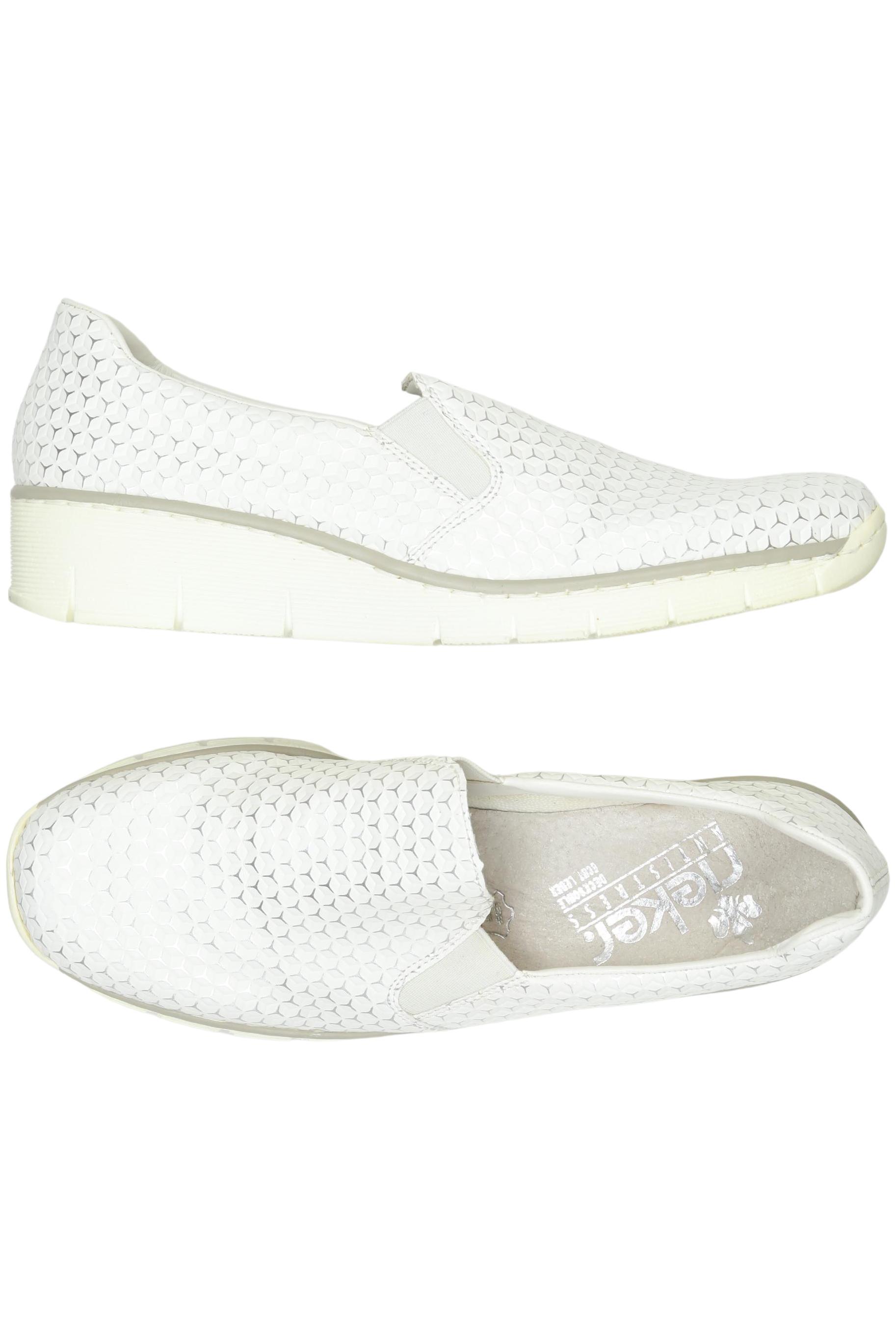 

Rieker Damen Halbschuh, weiß, Gr. 39