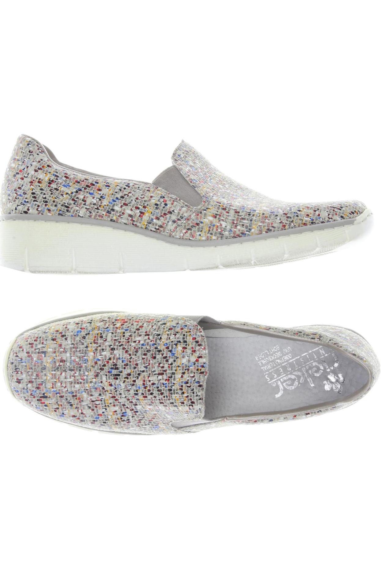 

Rieker Damen Halbschuh, beige, Gr. 4