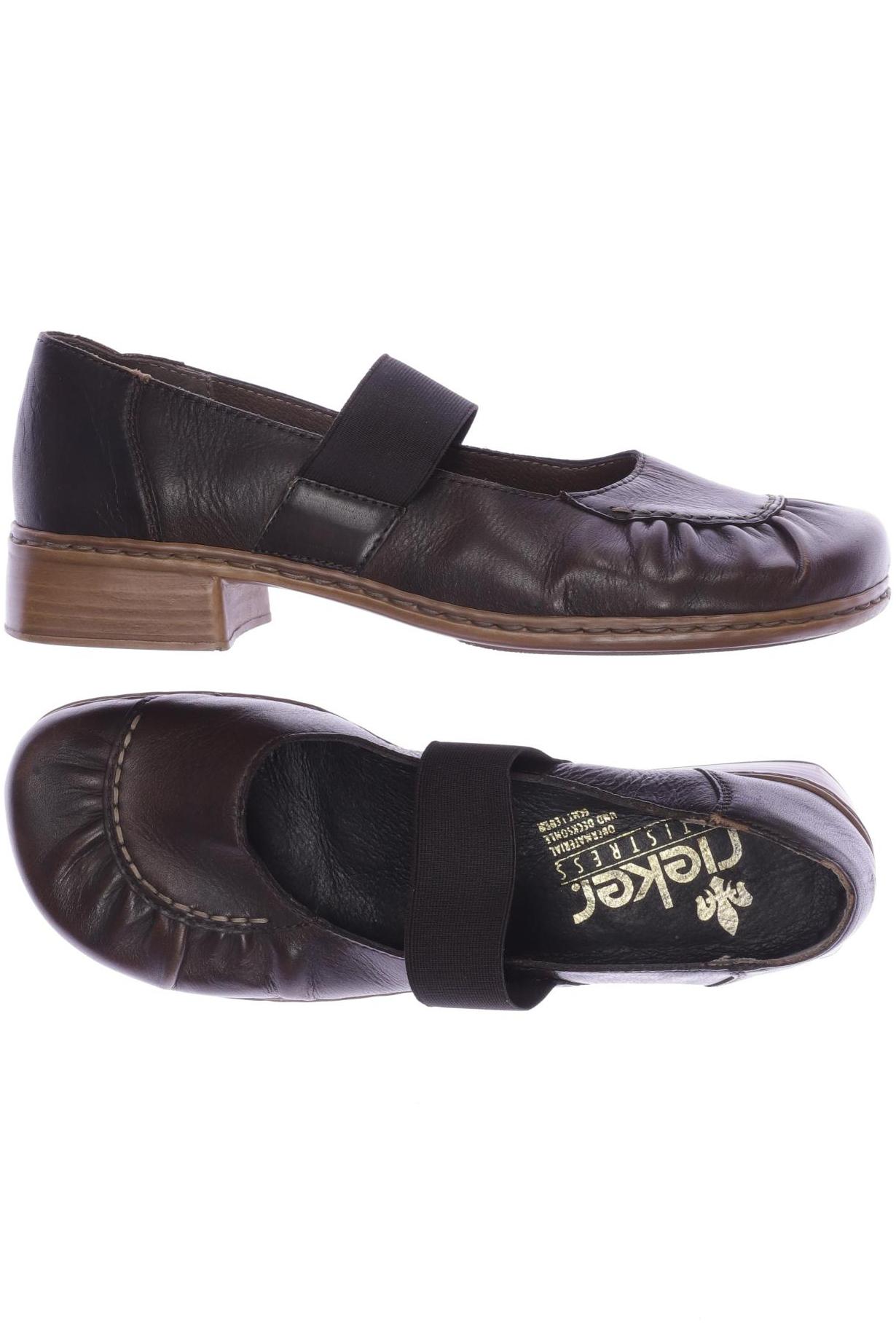

Rieker Damen Halbschuh, braun, Gr. 38