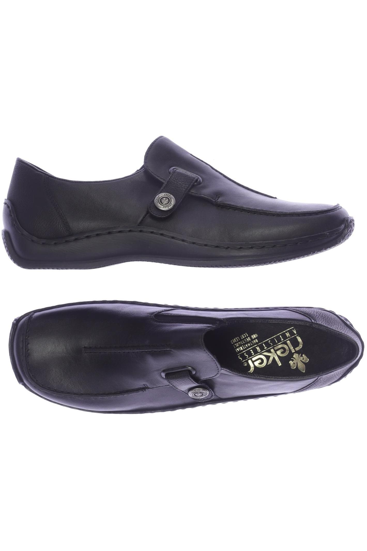 

Rieker Damen Halbschuh, schwarz