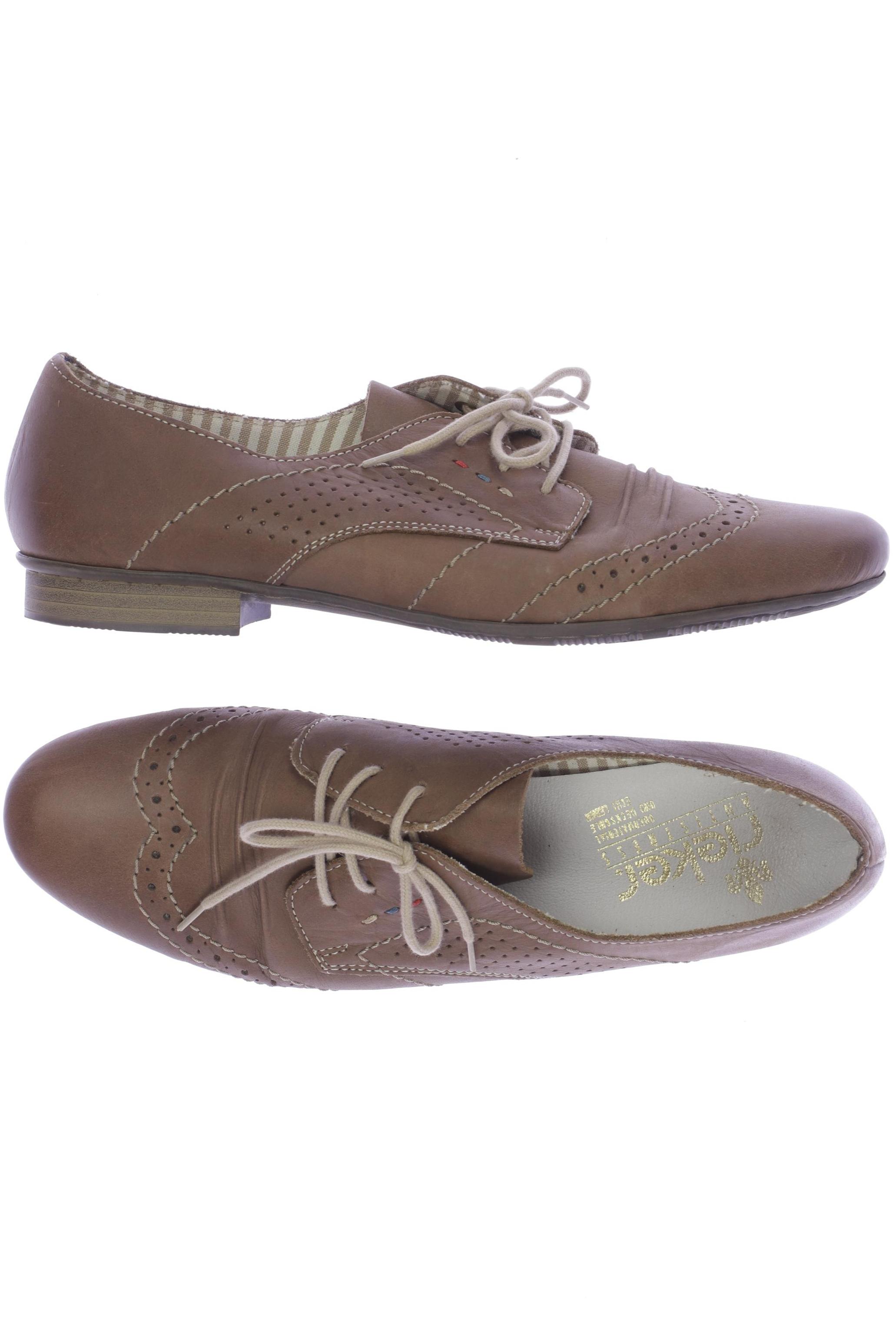 

Rieker Damen Halbschuh, braun, Gr. 42
