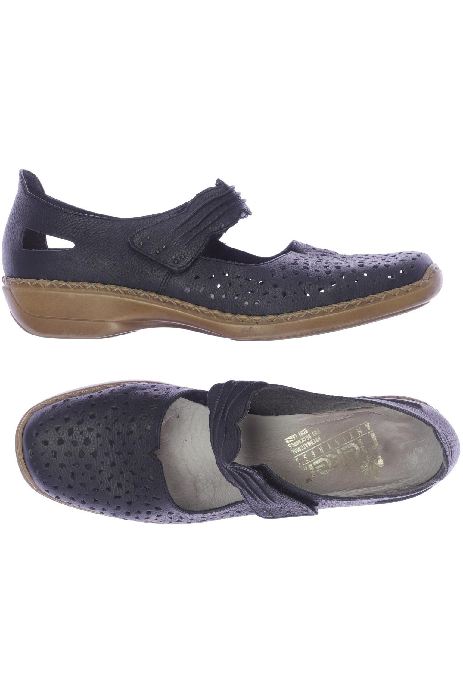 

Rieker Damen Halbschuh, marineblau, Gr. 42