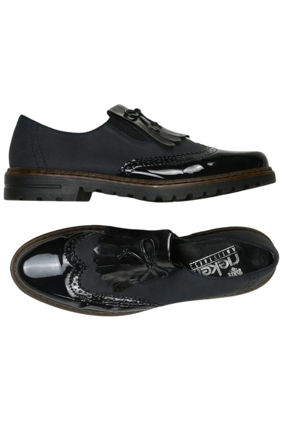 

Rieker Damen Halbschuh, marineblau, Gr. 46