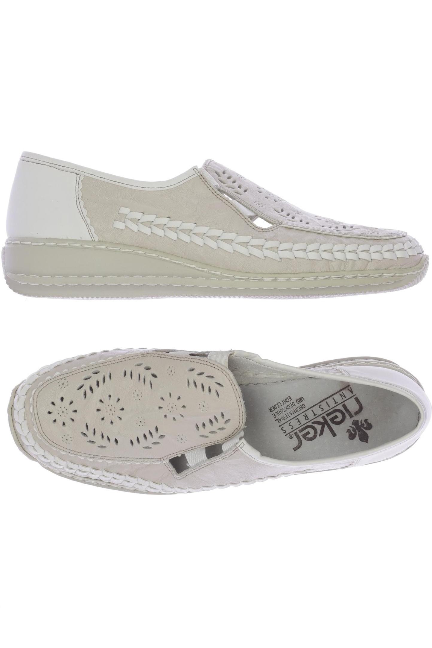 

Rieker Damen Halbschuh, beige, Gr. 40
