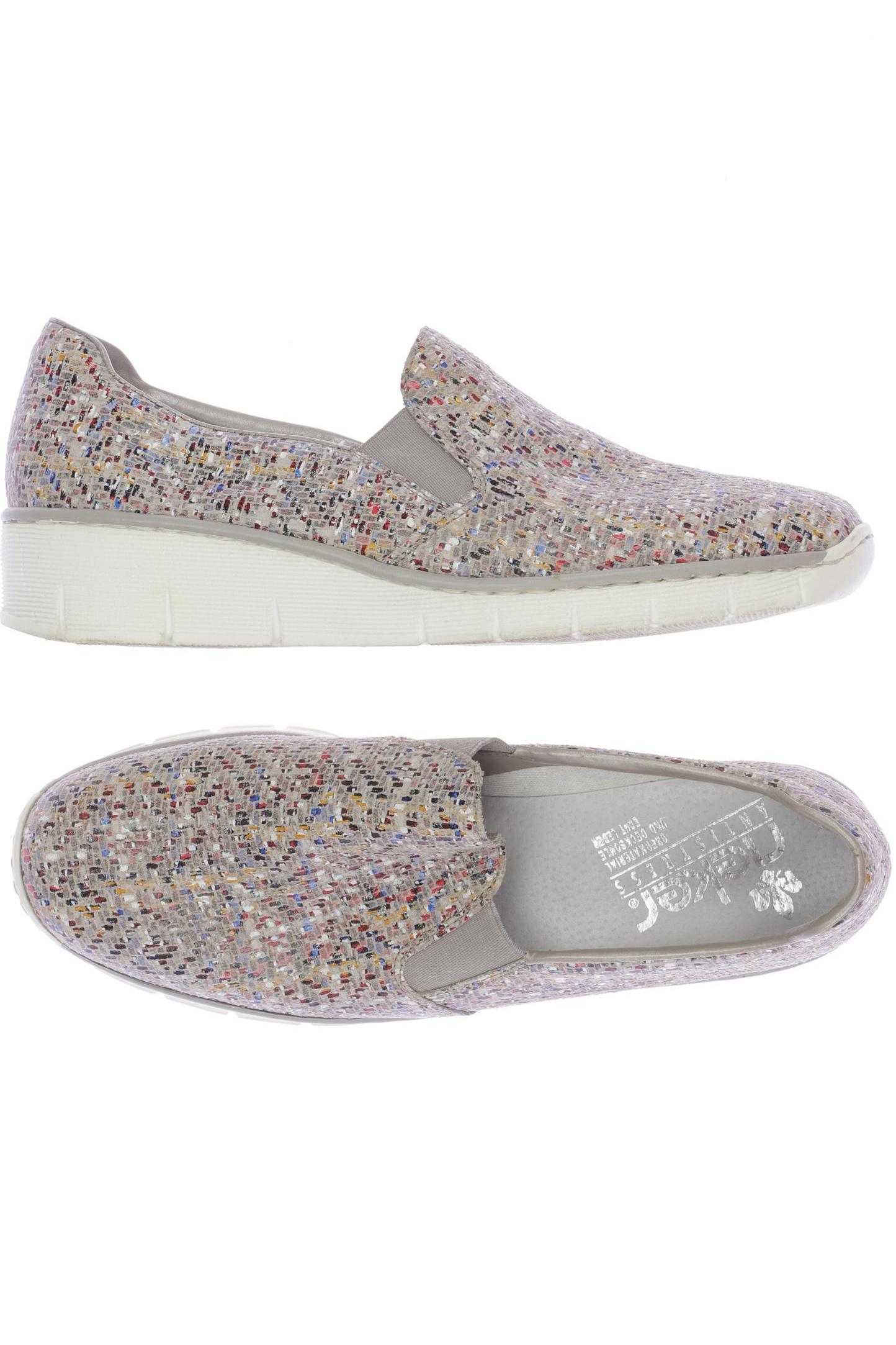 

Rieker Damen Halbschuh, beige, Gr. 40