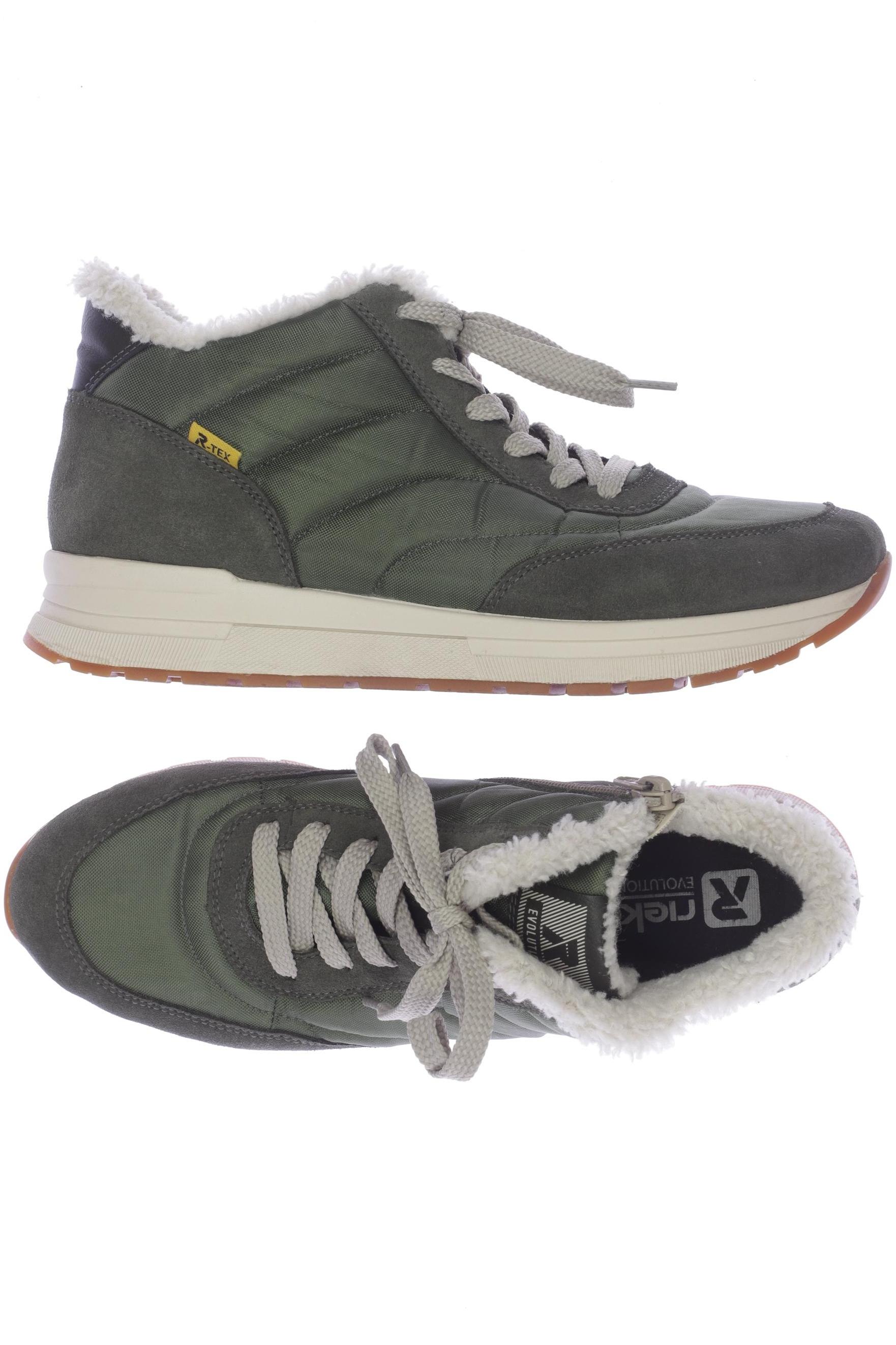 

Rieker Damen Halbschuh, grün, Gr. 40