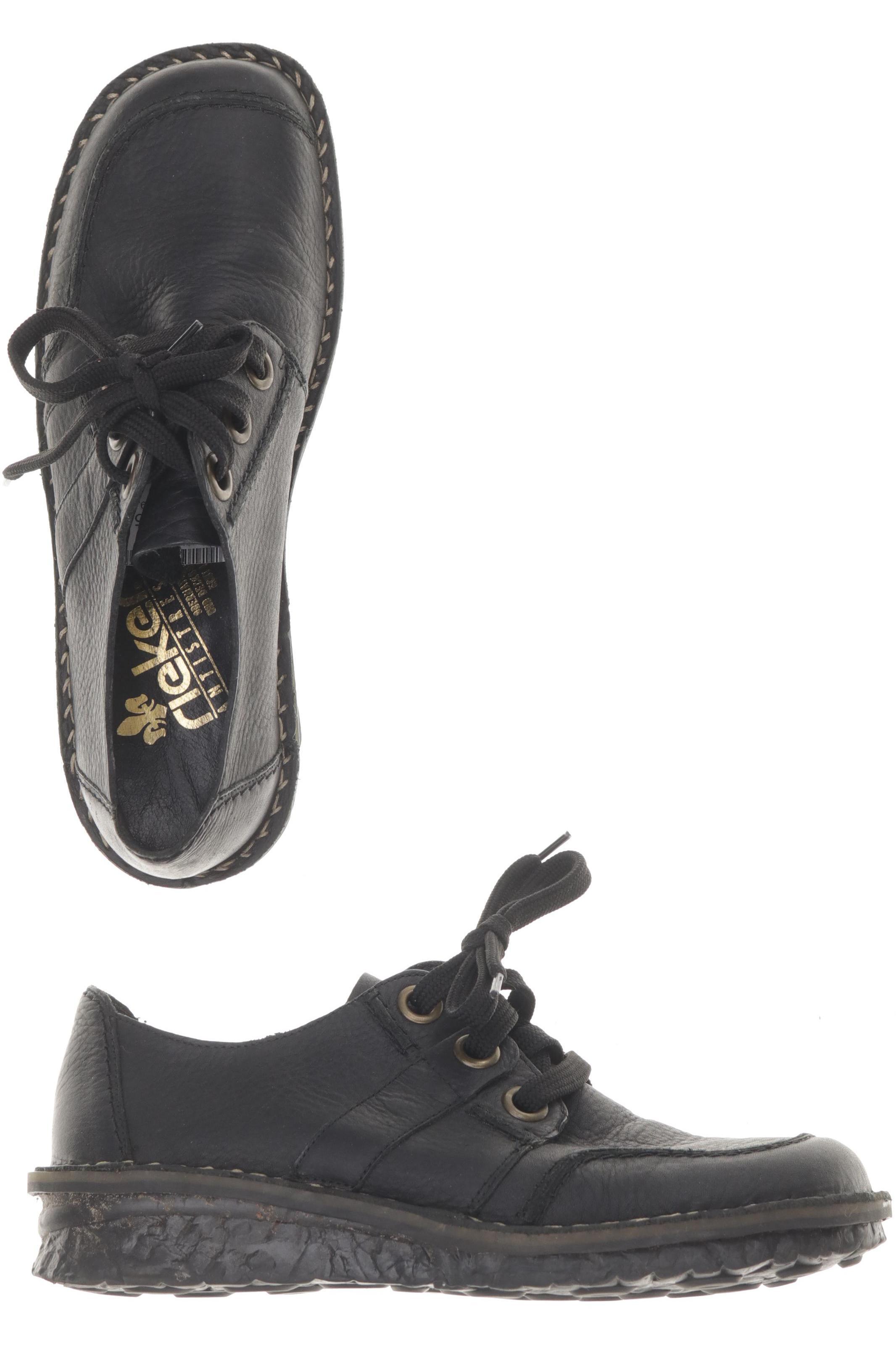 

Rieker Damen Halbschuh, schwarz, Gr. 39