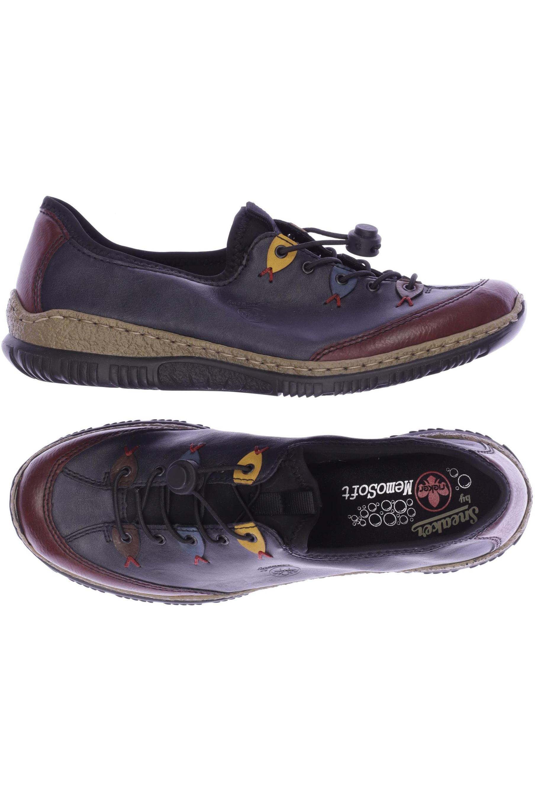 

Rieker Damen Halbschuh, marineblau, Gr. 42