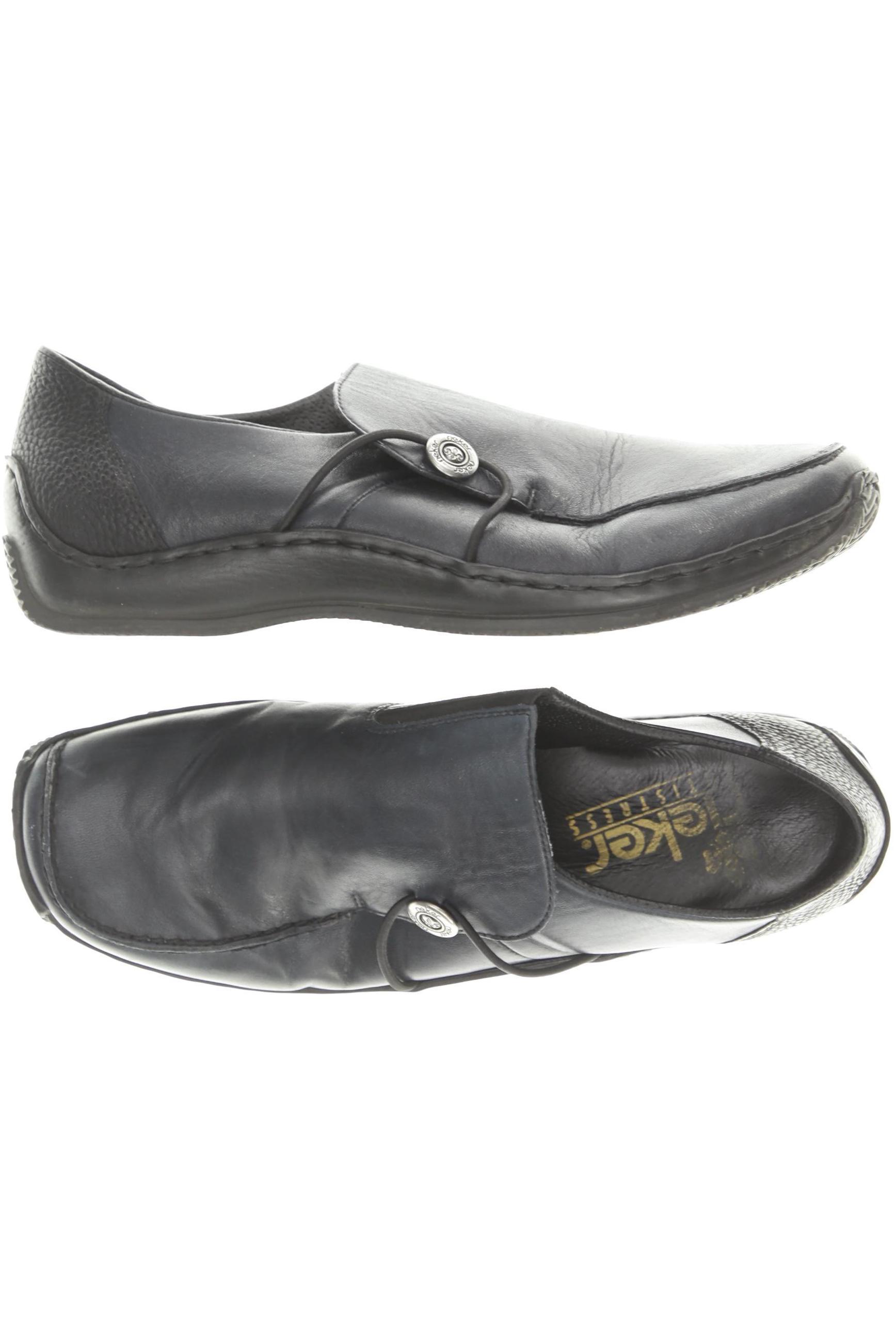

Rieker Damen Halbschuh, blau, Gr. 39