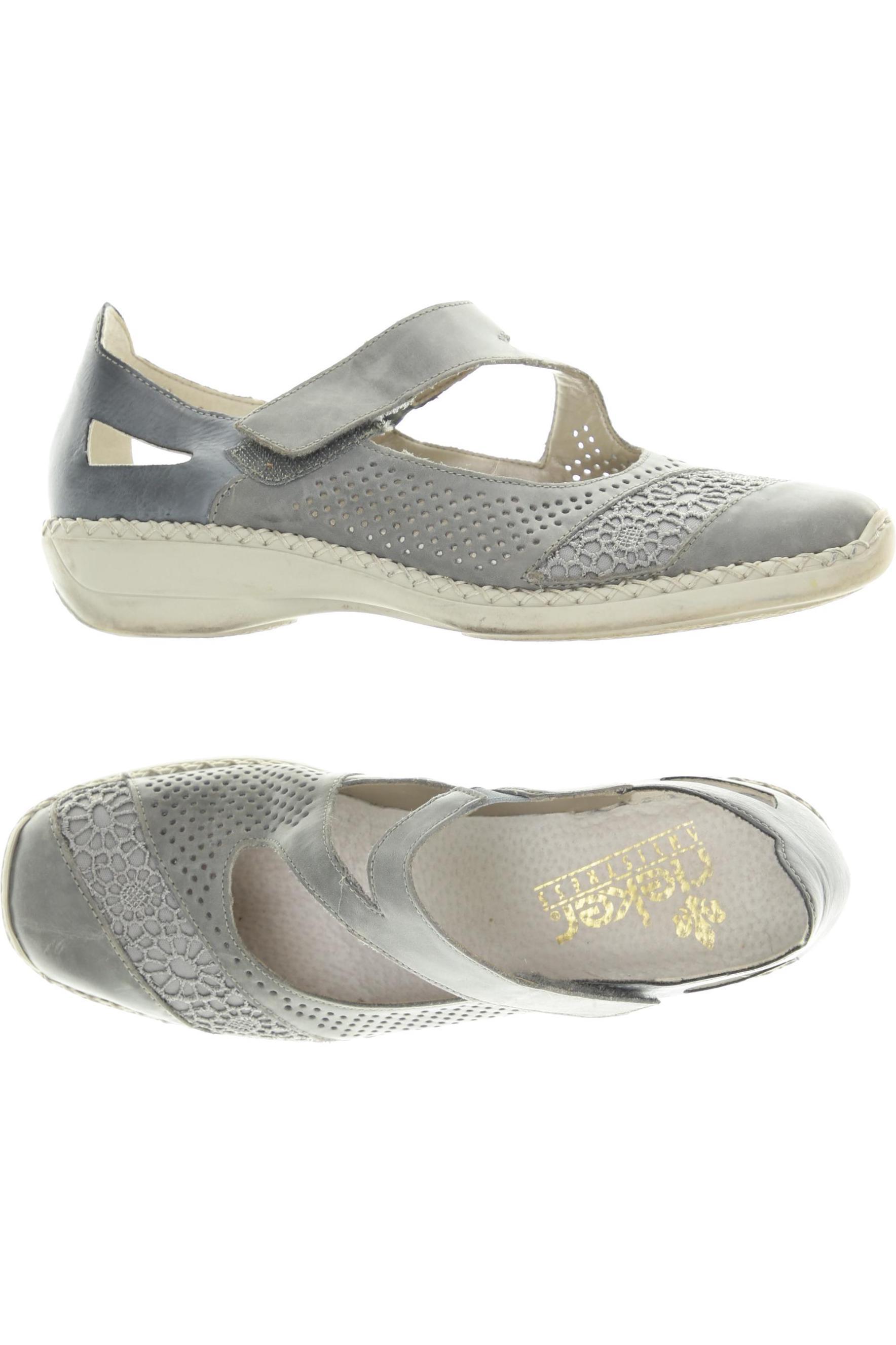 

Rieker Damen Halbschuh, grün, Gr. 39