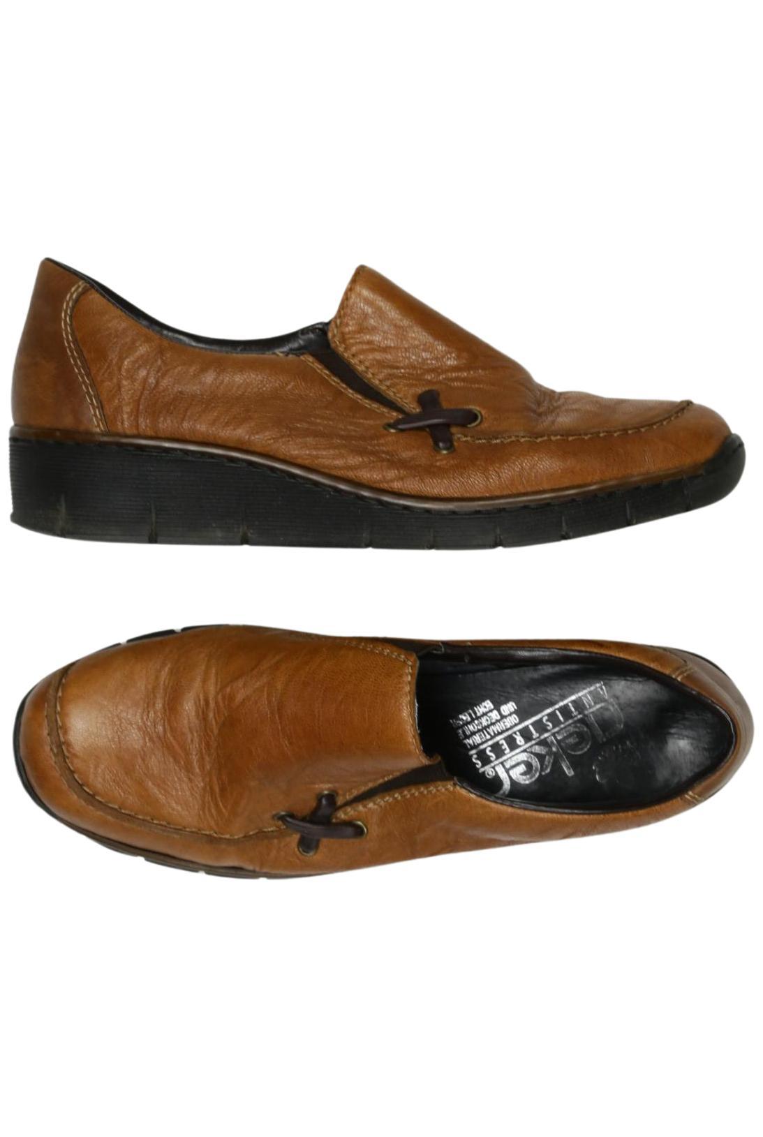 

Rieker Damen Halbschuh, braun, Gr. 38