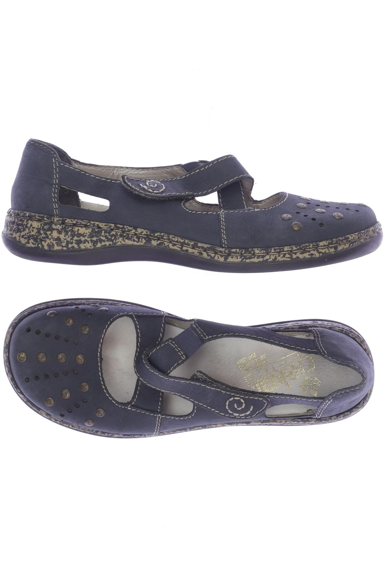

Rieker Damen Halbschuh, marineblau, Gr. 39