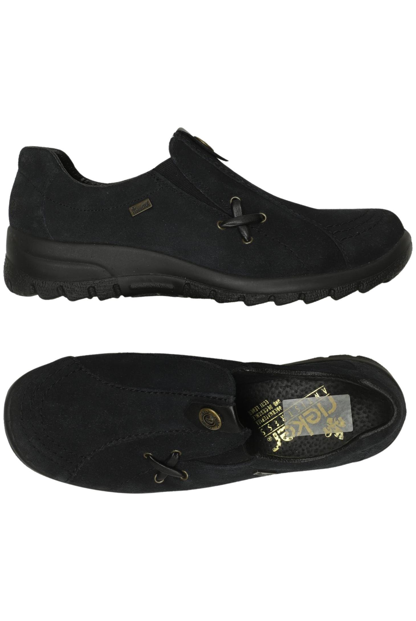 

Rieker Damen Halbschuh, schwarz, Gr. 39