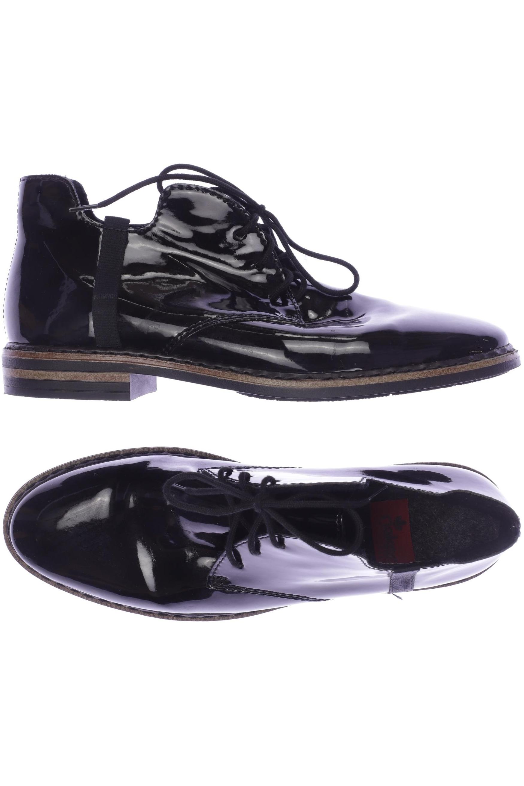 

Rieker Damen Halbschuh, schwarz, Gr. 38