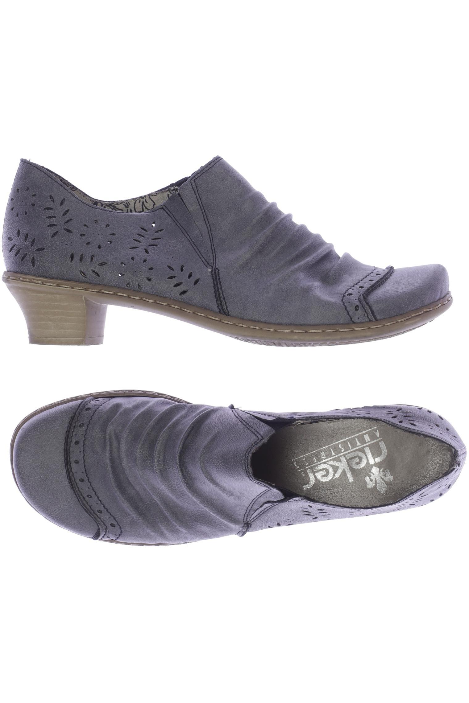 

Rieker Damen Halbschuh, blau
