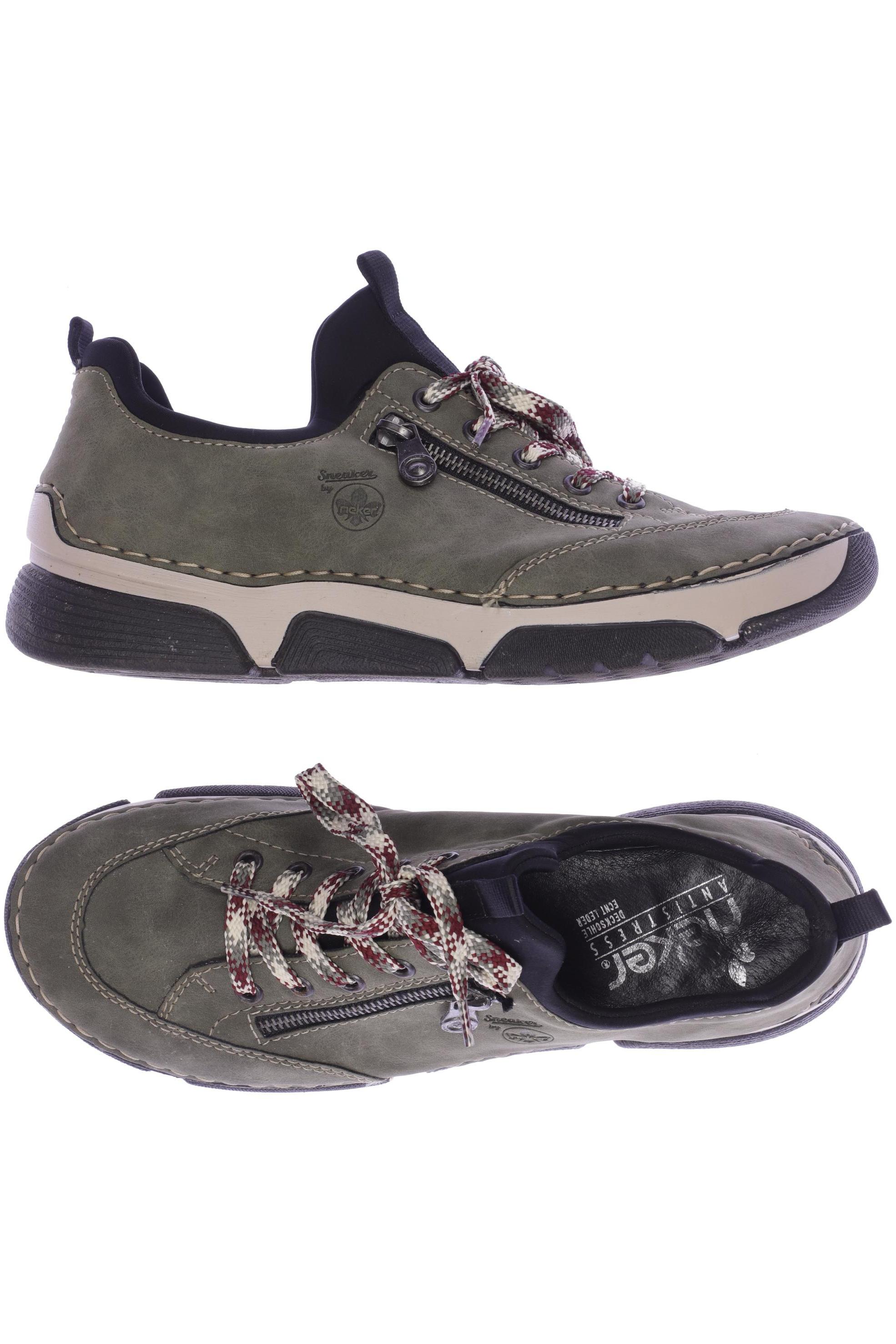 

Rieker Damen Halbschuh, grün, Gr. 42