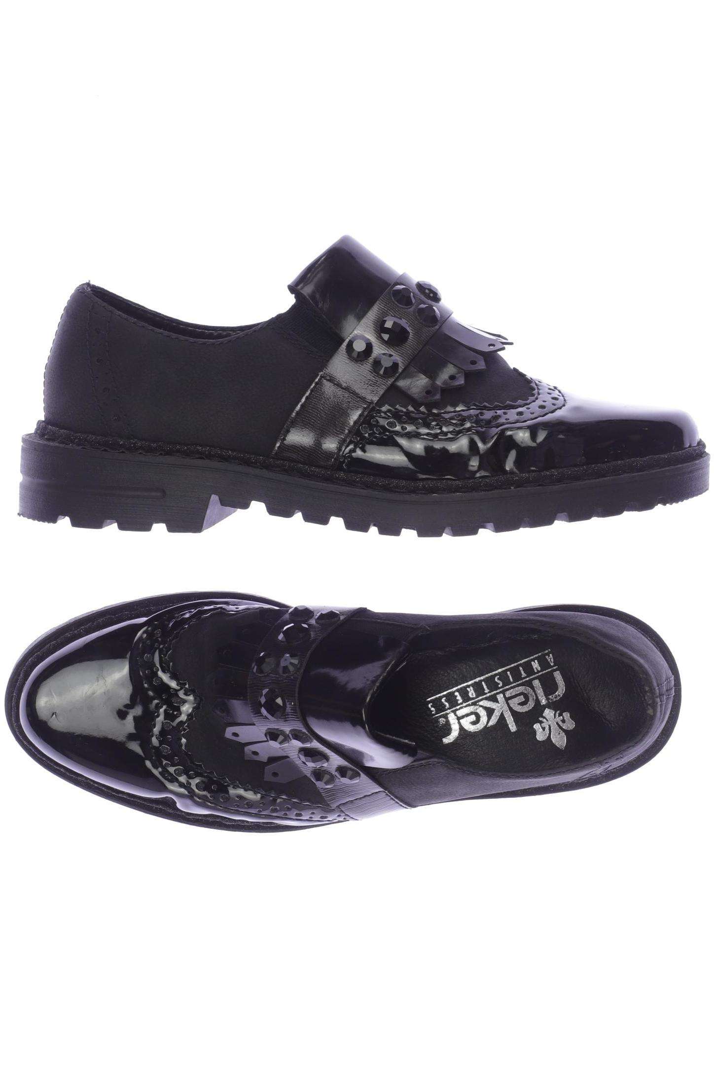 

Rieker Damen Halbschuh, schwarz