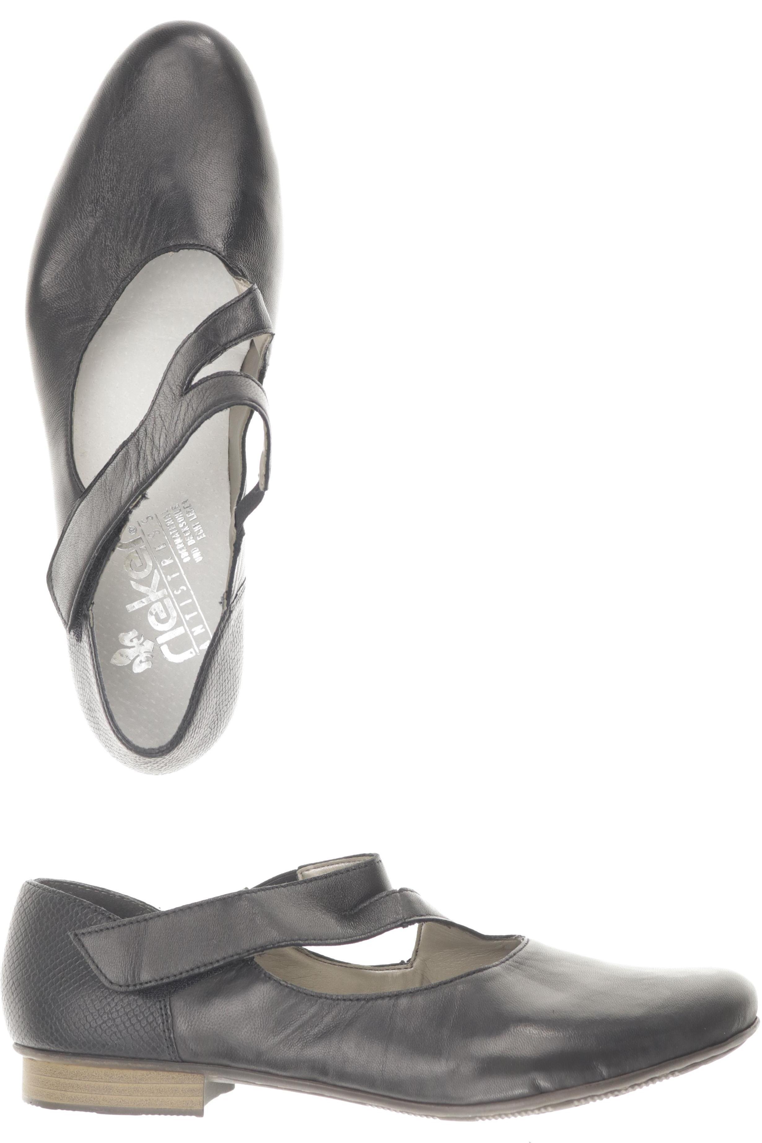 

Rieker Damen Halbschuh, schwarz, Gr. 40