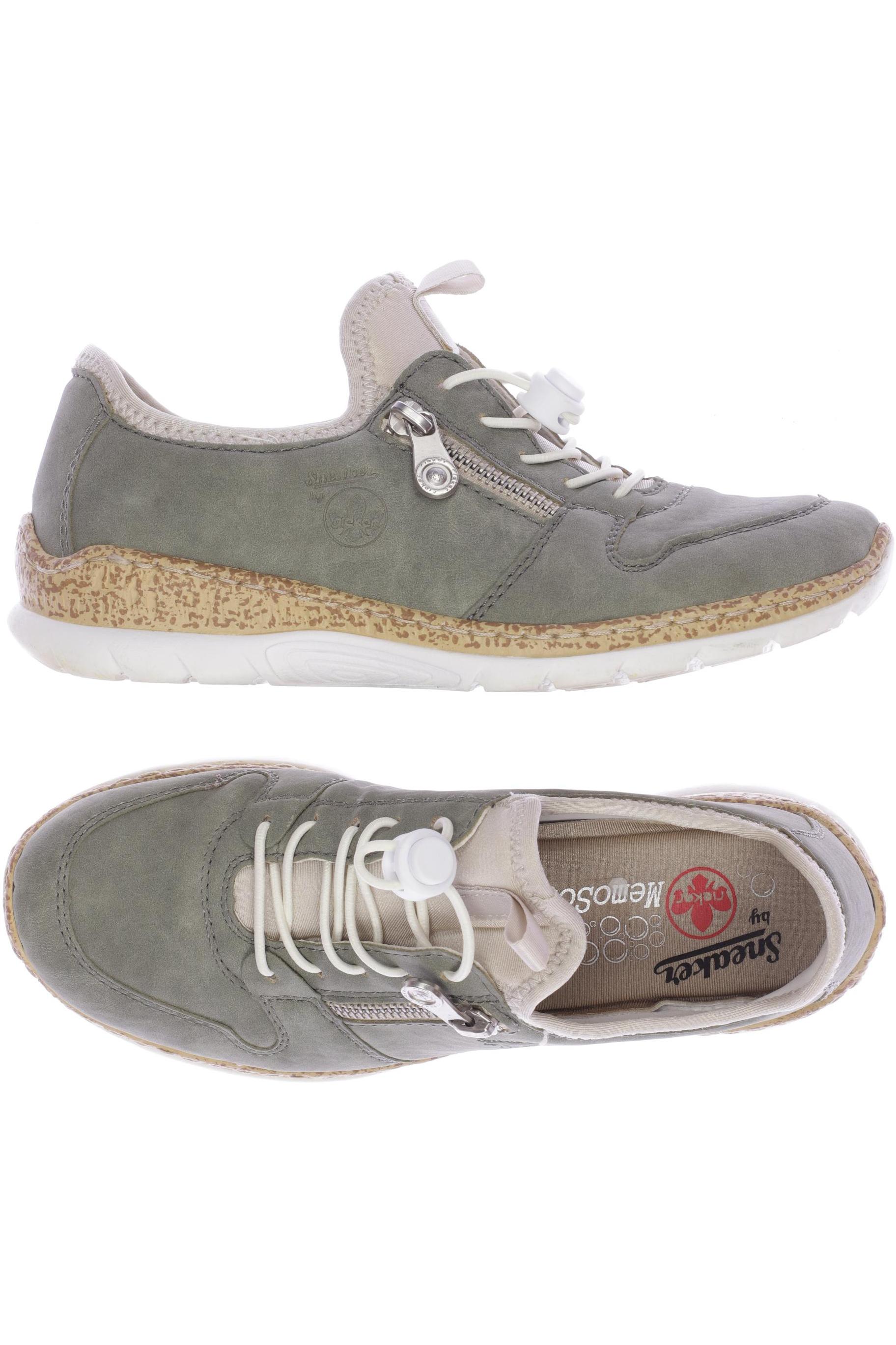 

Rieker Damen Halbschuh, grün, Gr. 37