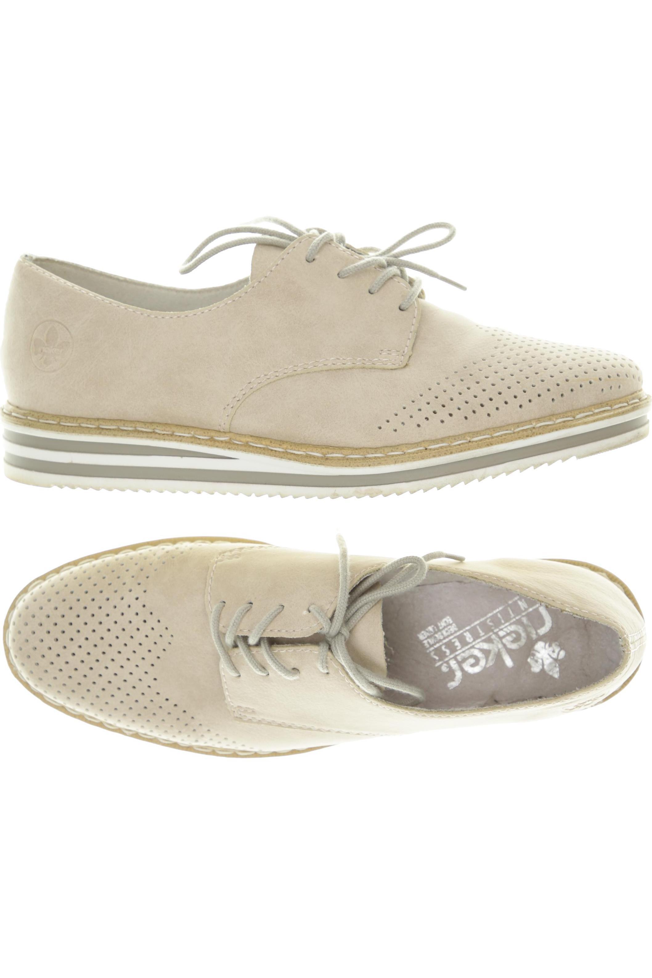 

Rieker Damen Halbschuh, beige, Gr. 40