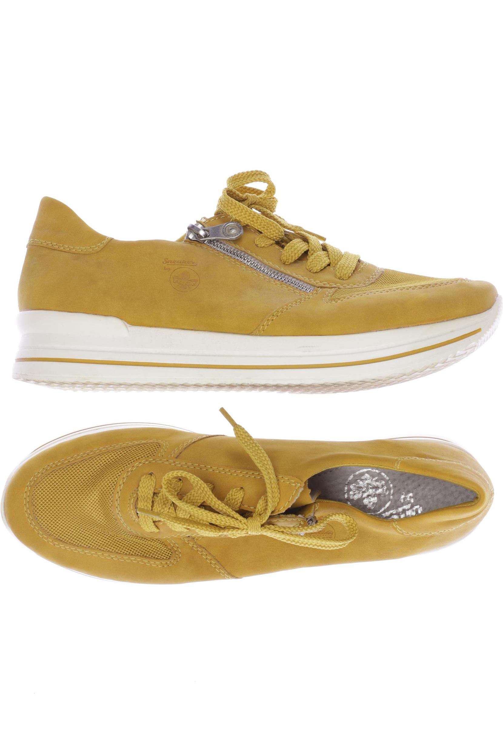

Rieker Damen Halbschuh, gelb, Gr. 42