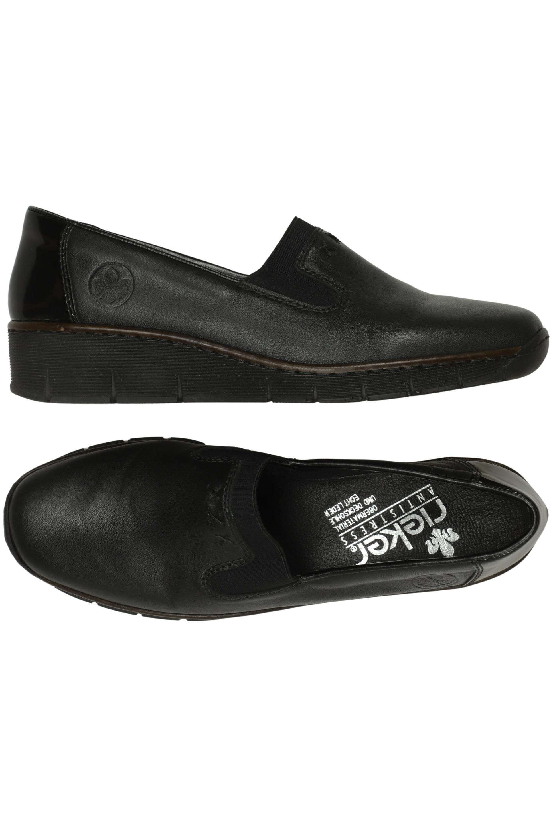 

Rieker Damen Halbschuh, schwarz, Gr. 40