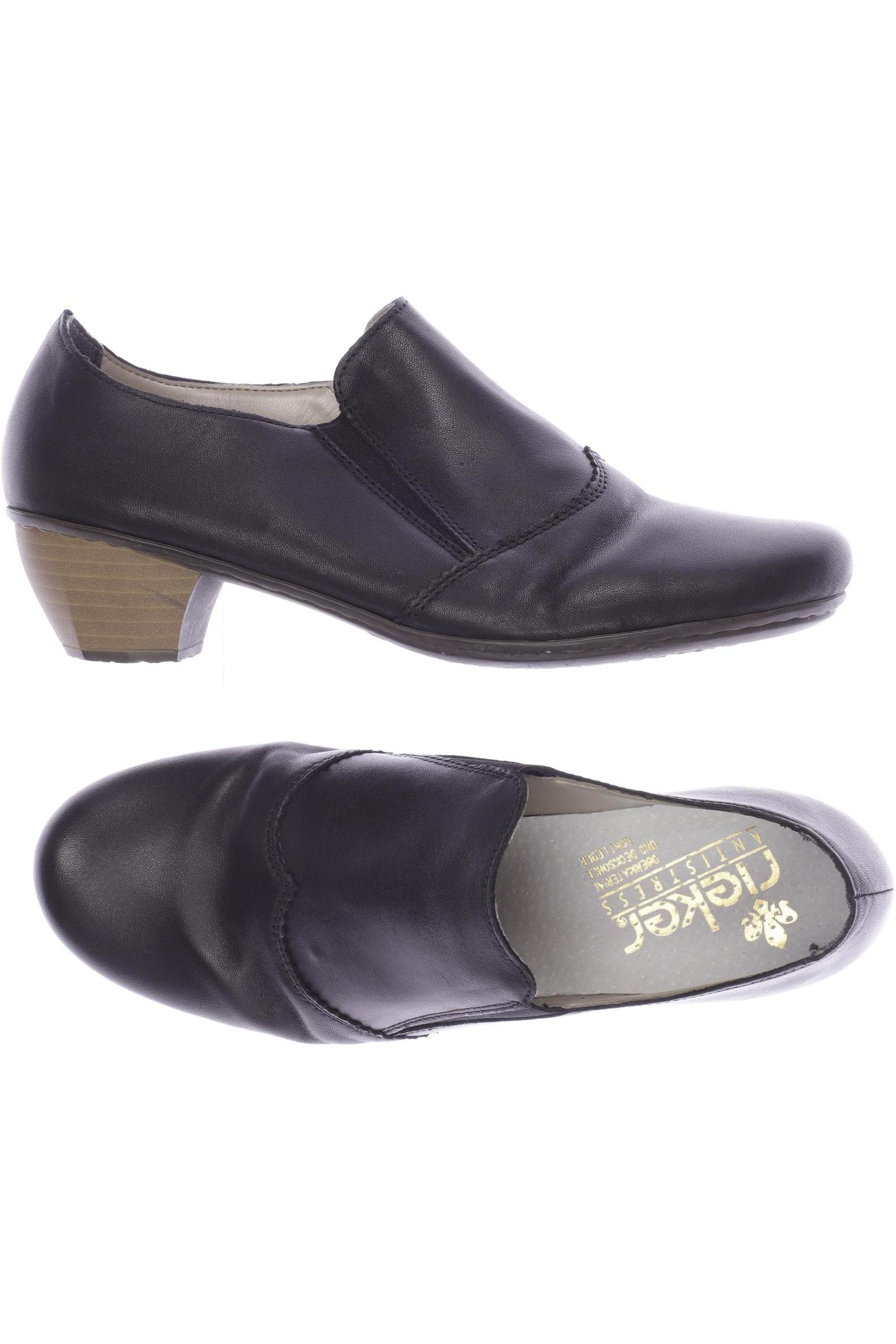 

Rieker Damen Halbschuh, schwarz