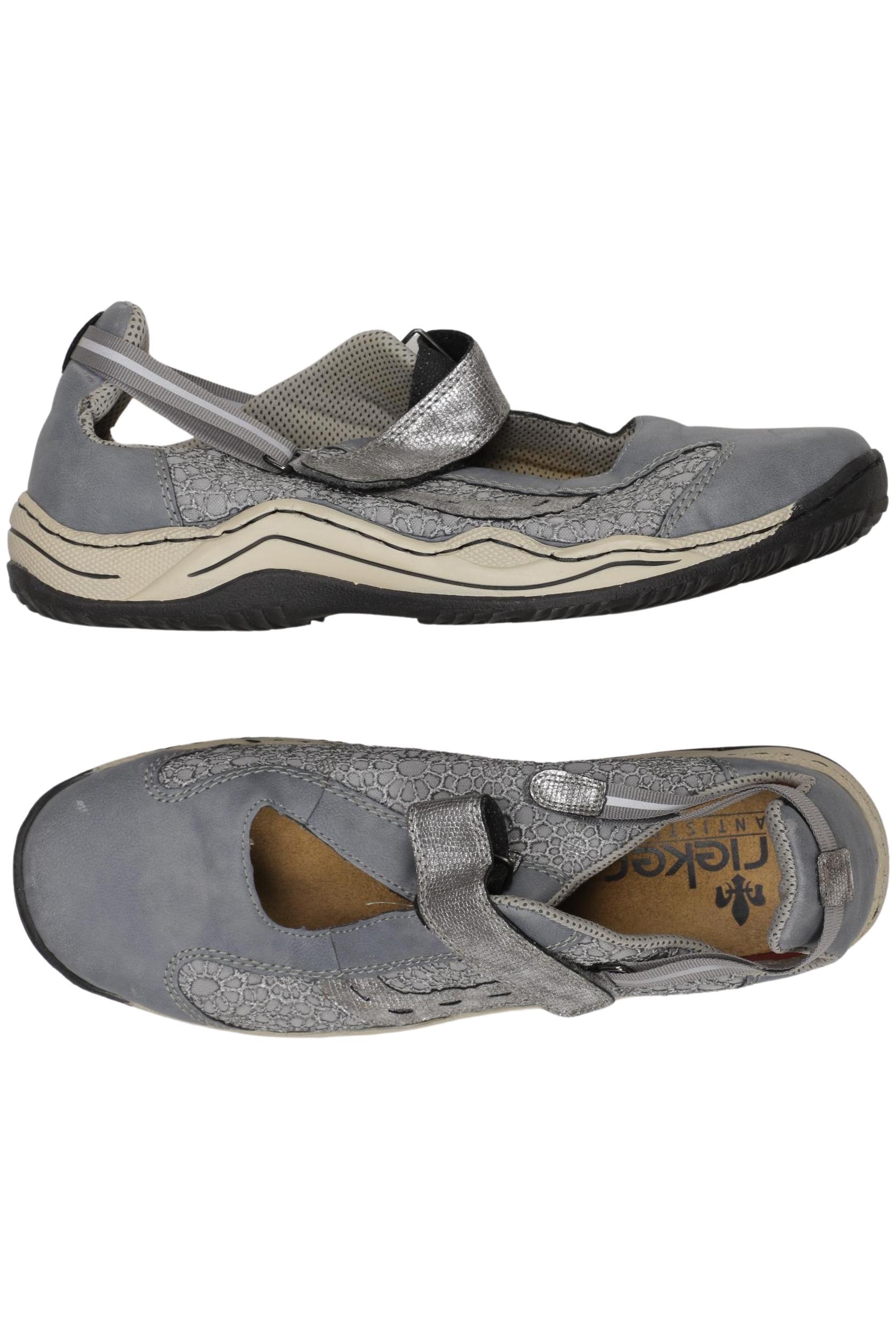 

Rieker Damen Halbschuh, grau, Gr. 42