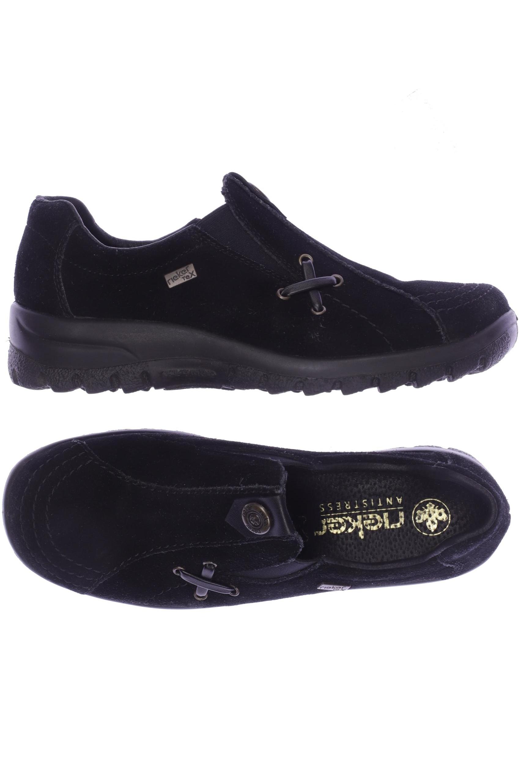 

Rieker Damen Halbschuh, schwarz, Gr. 37