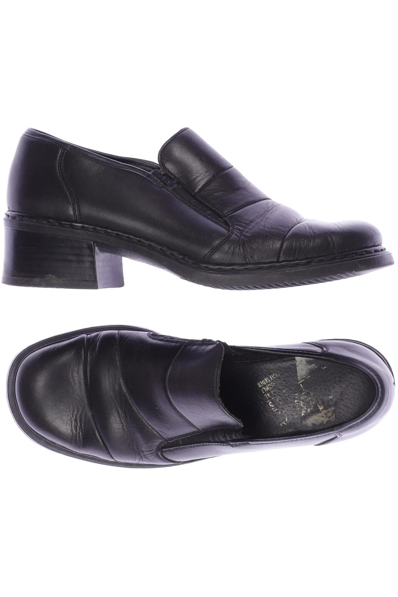 

Rieker Damen Halbschuh, schwarz, Gr. 37