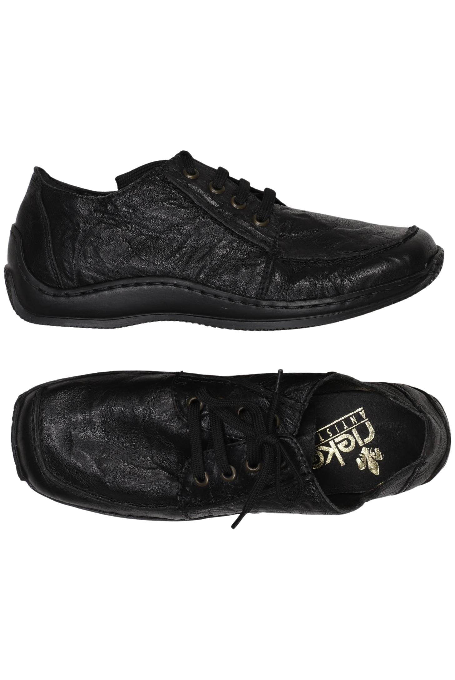 

Rieker Damen Halbschuh, schwarz, Gr. 37