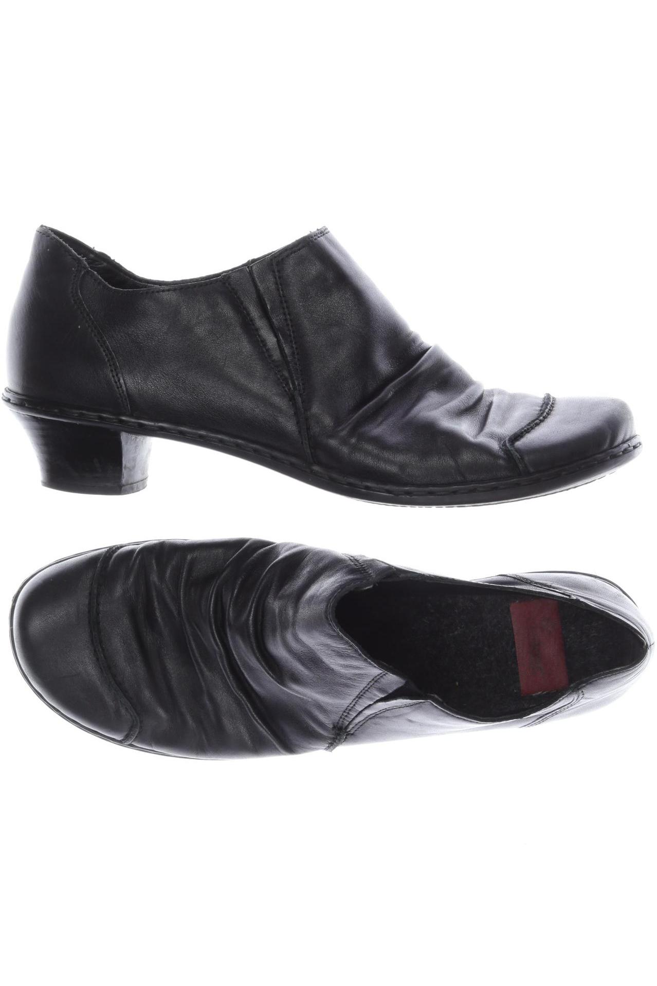 

Rieker Damen Halbschuh, schwarz, Gr. 40