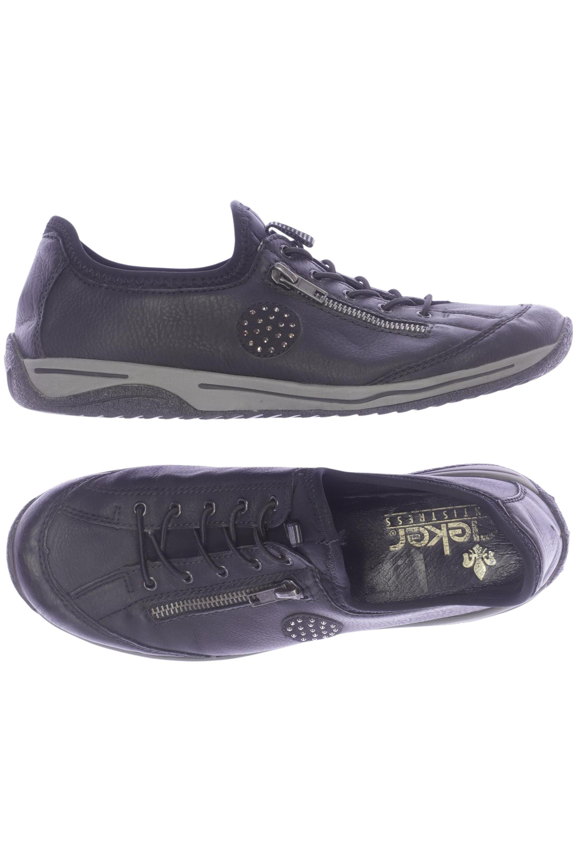 

Rieker Damen Halbschuh, schwarz, Gr. 40